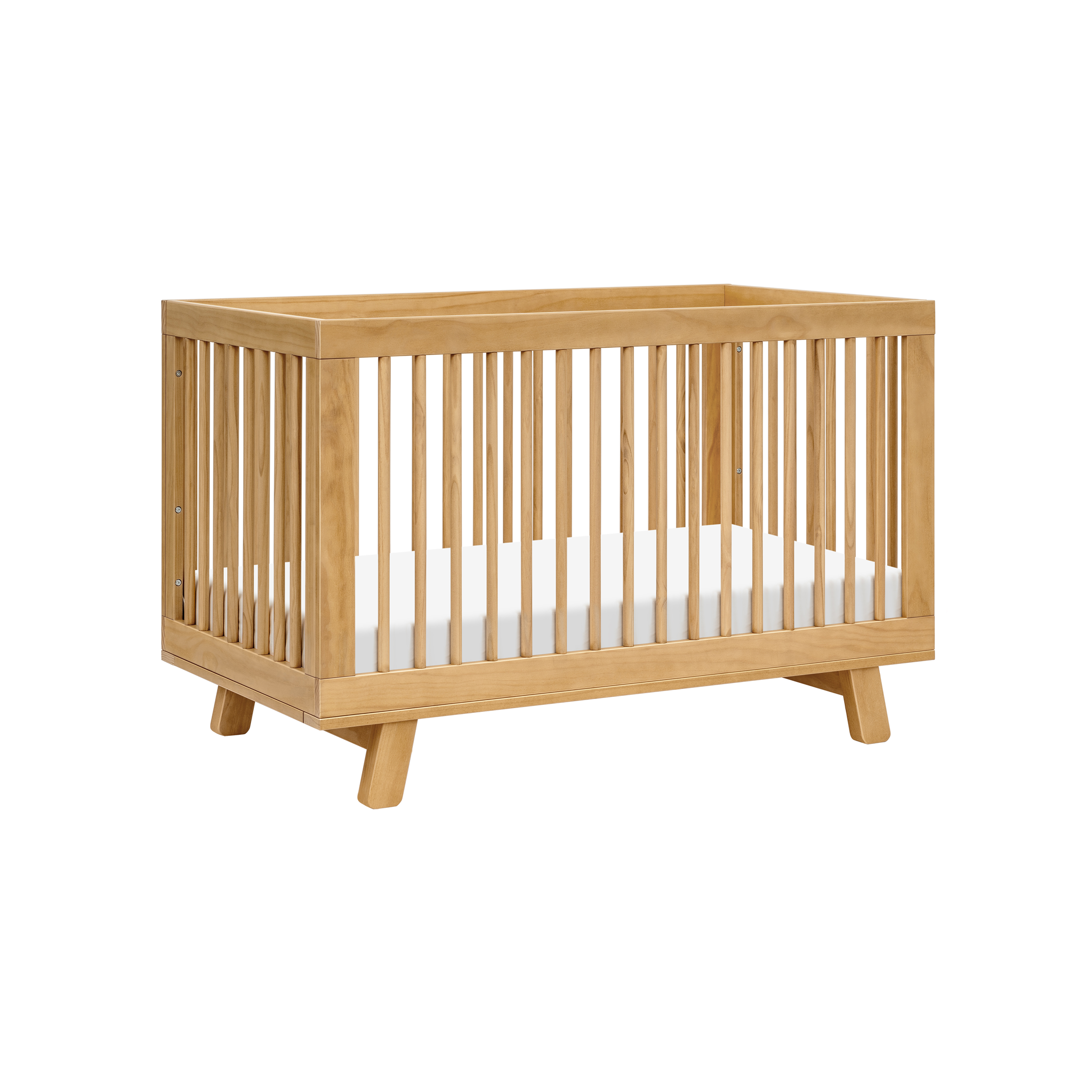 Hudson 3 in 1 Convertible Crib with Toddler Bed Conversion Kit - Tots to Teens Furniture