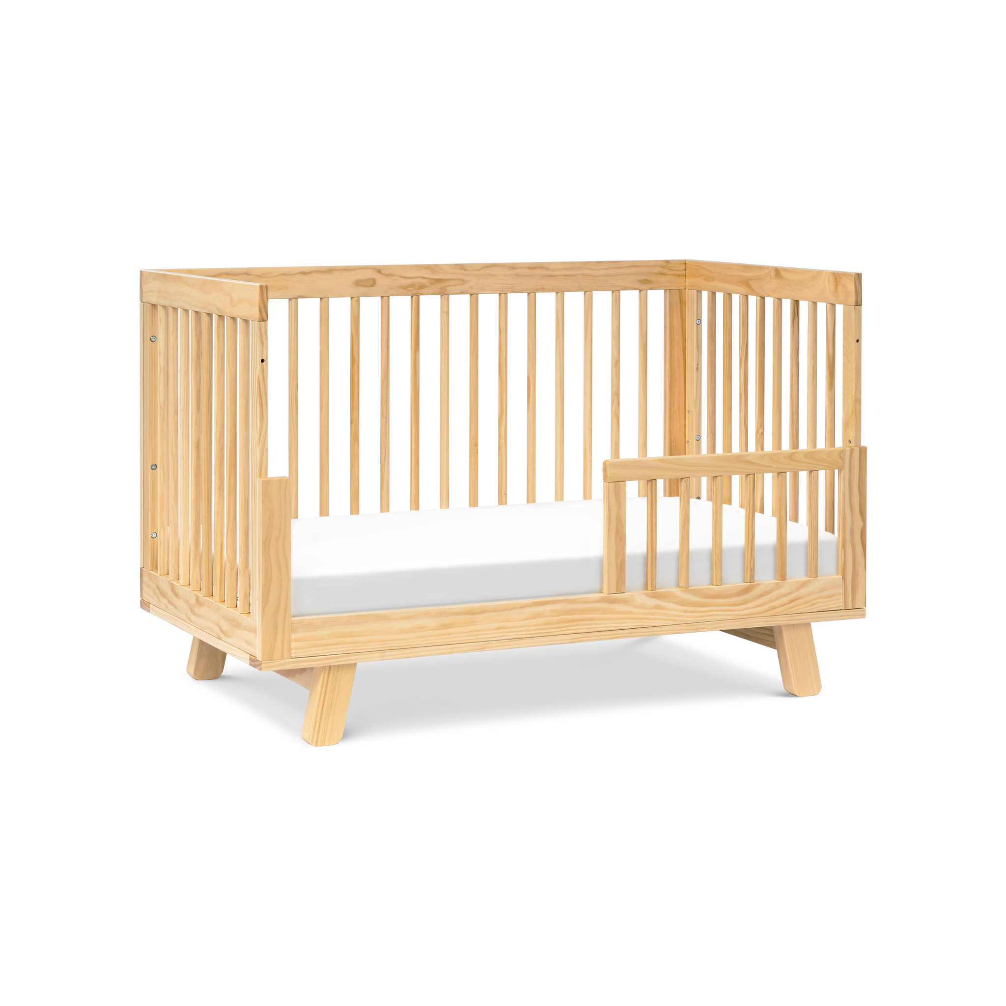 Hudson 3 in 1 Convertible Crib with Toddler Bed Conversion Kit - Tots to Teens Furniture