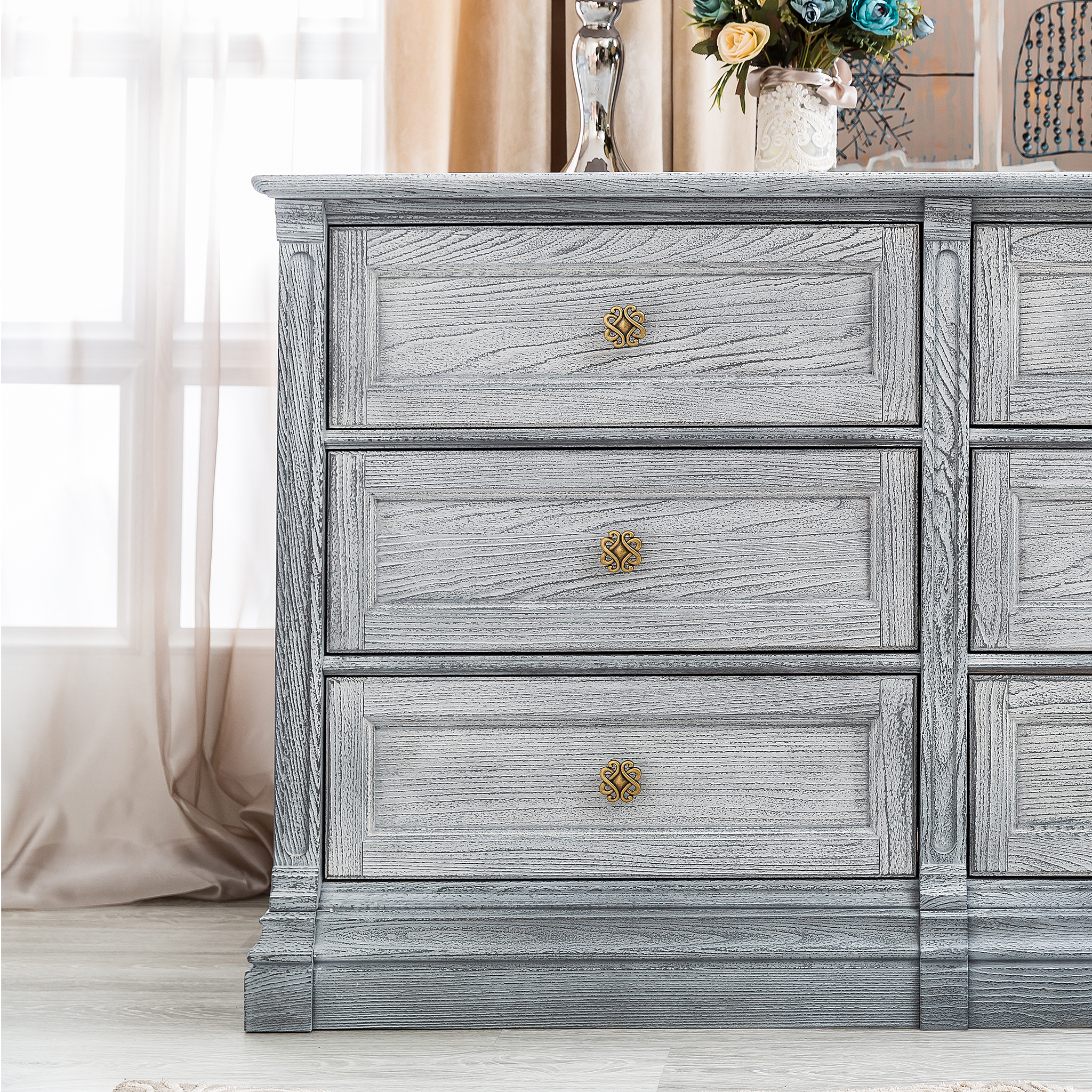 Imperio Double Dresser - Tots to Teens Furniture