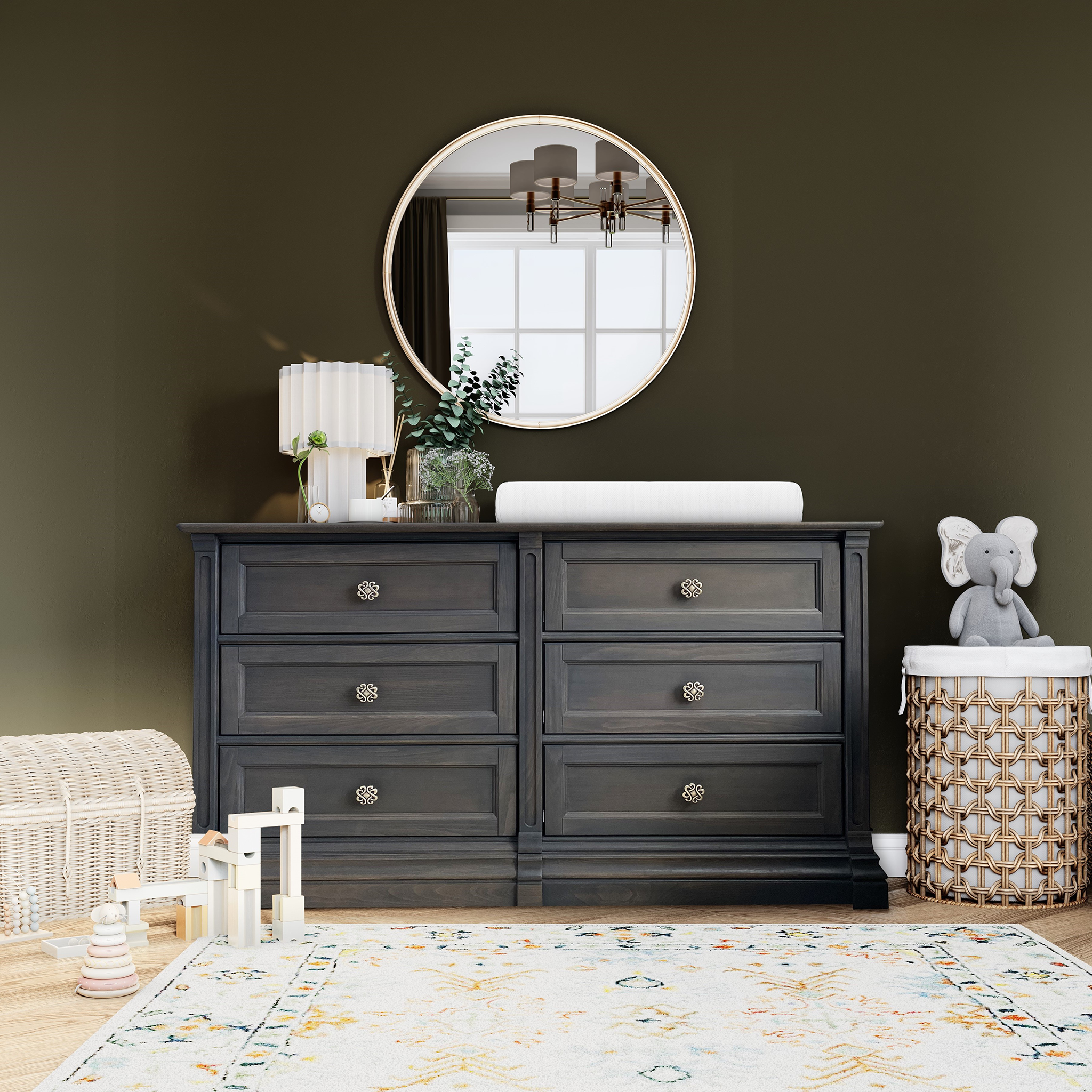 Imperio Double Dresser - Tots to Teens Furniture