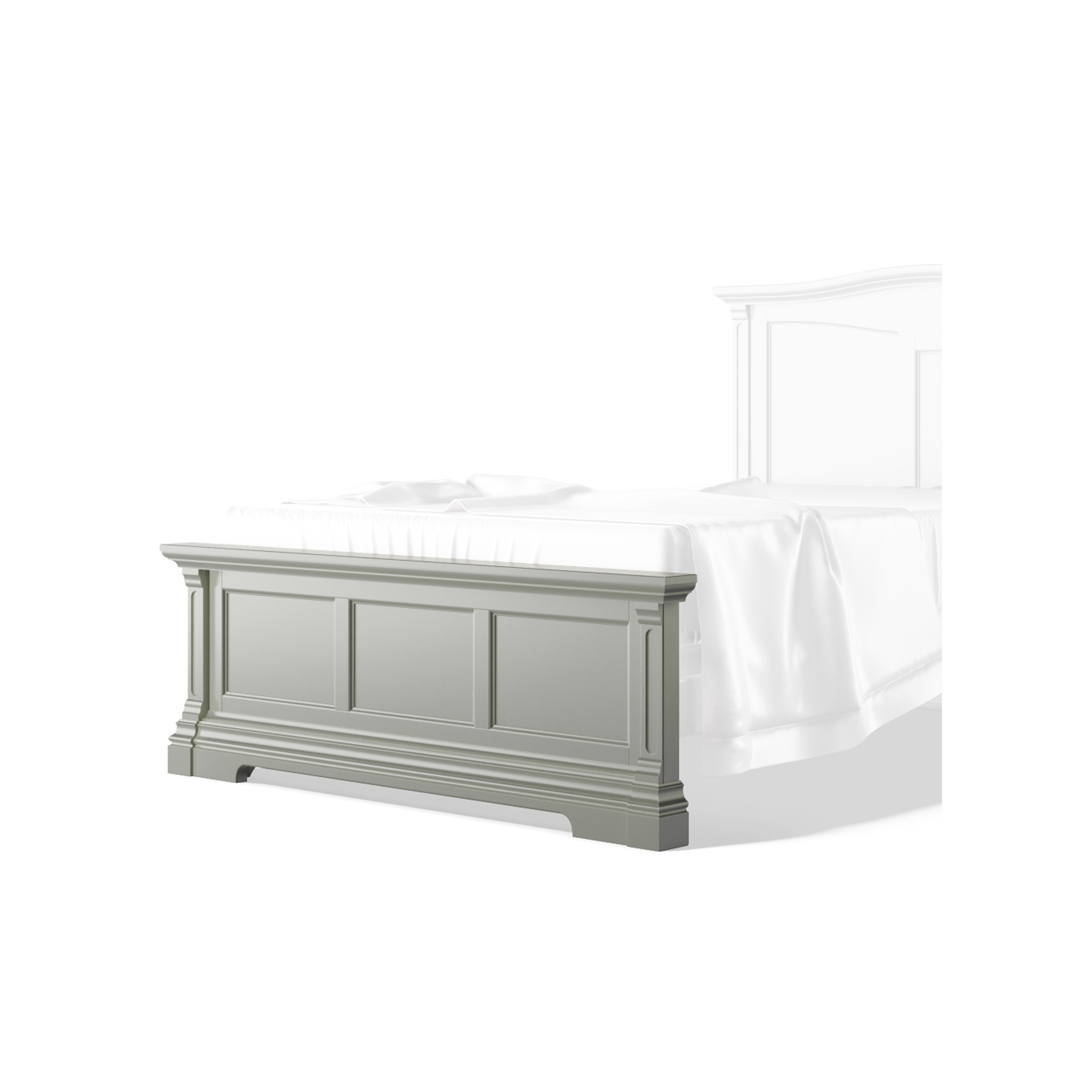 Imperio Low Profile Footboard - Tots to Teens Furniture