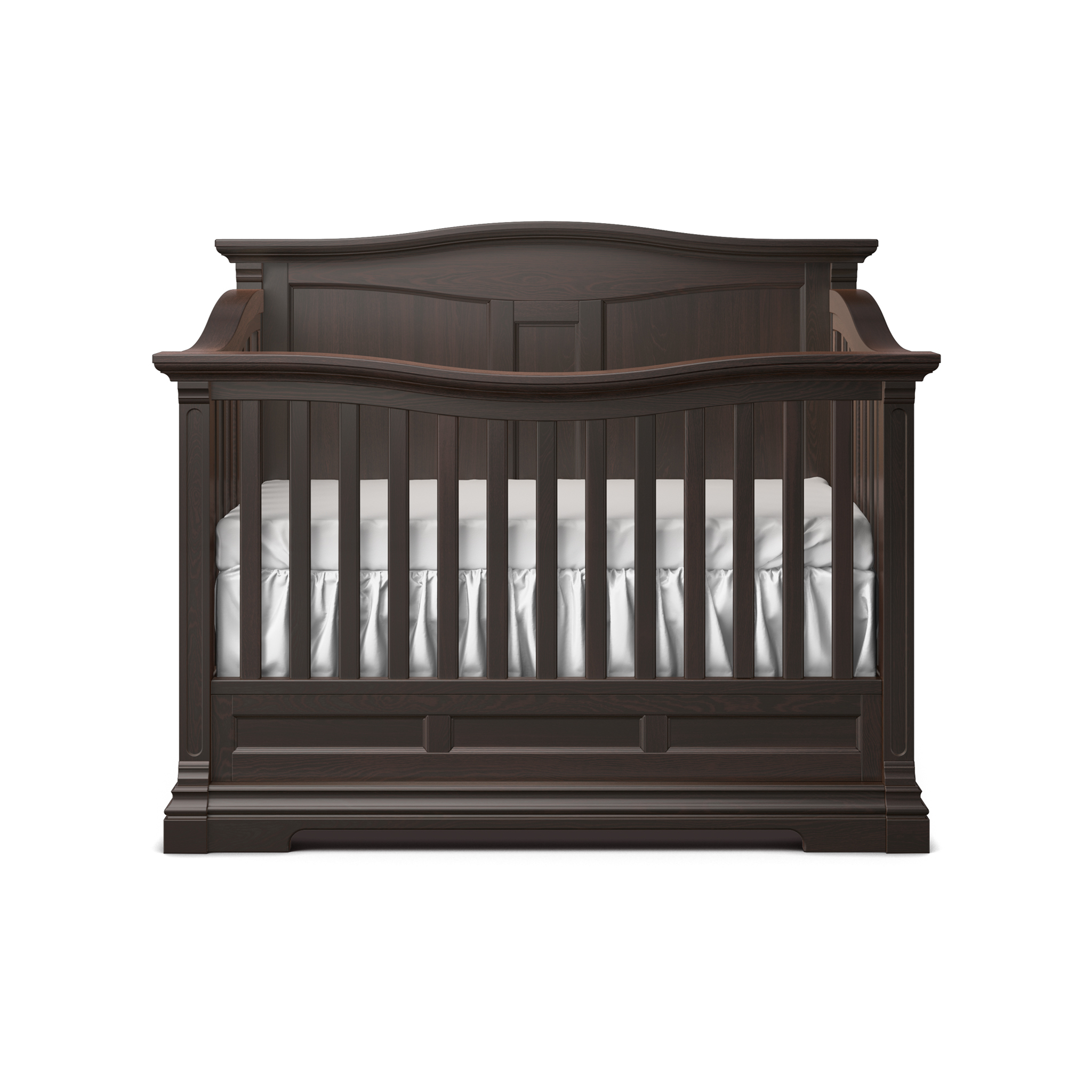 Imperio Convertible Crib w/ Solid Back - Tots to Teens Furniture