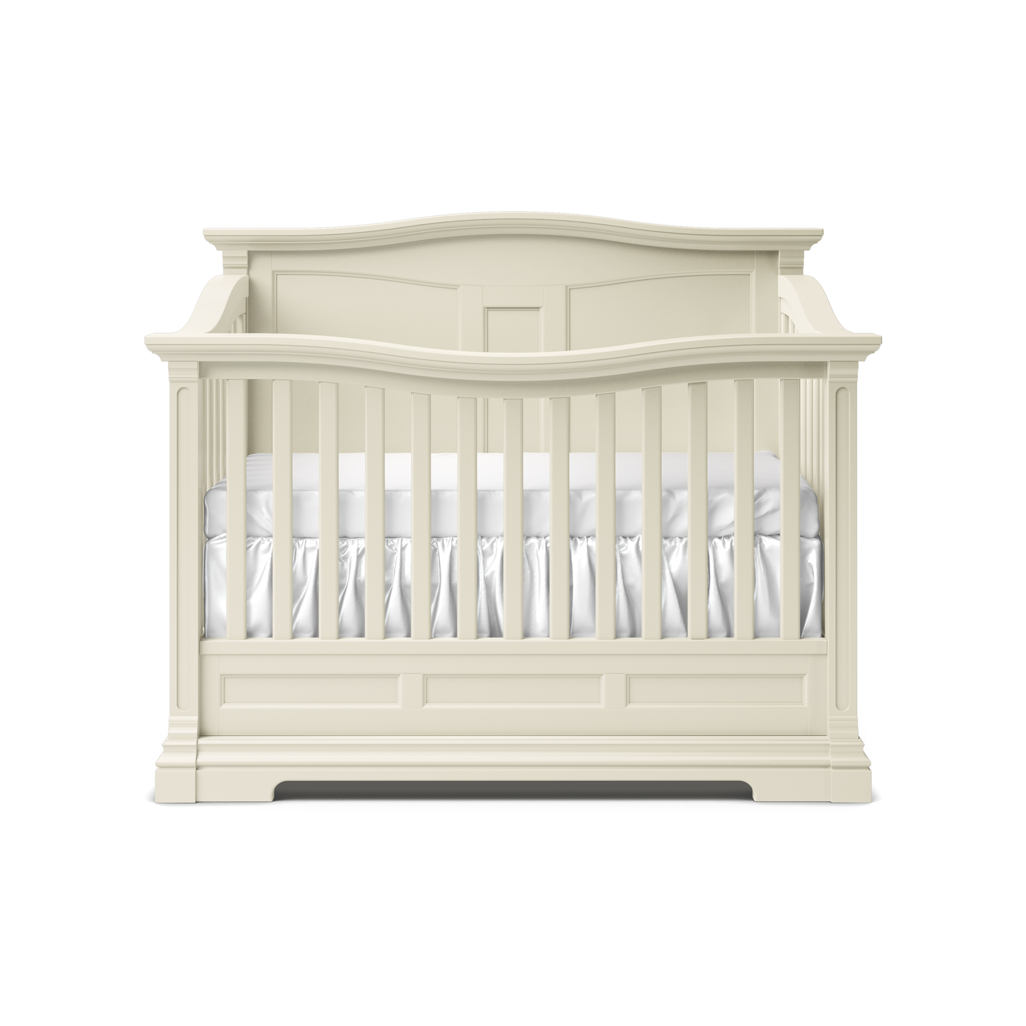 Imperio Convertible Crib w/ Solid Back - Tots to Teens Furniture