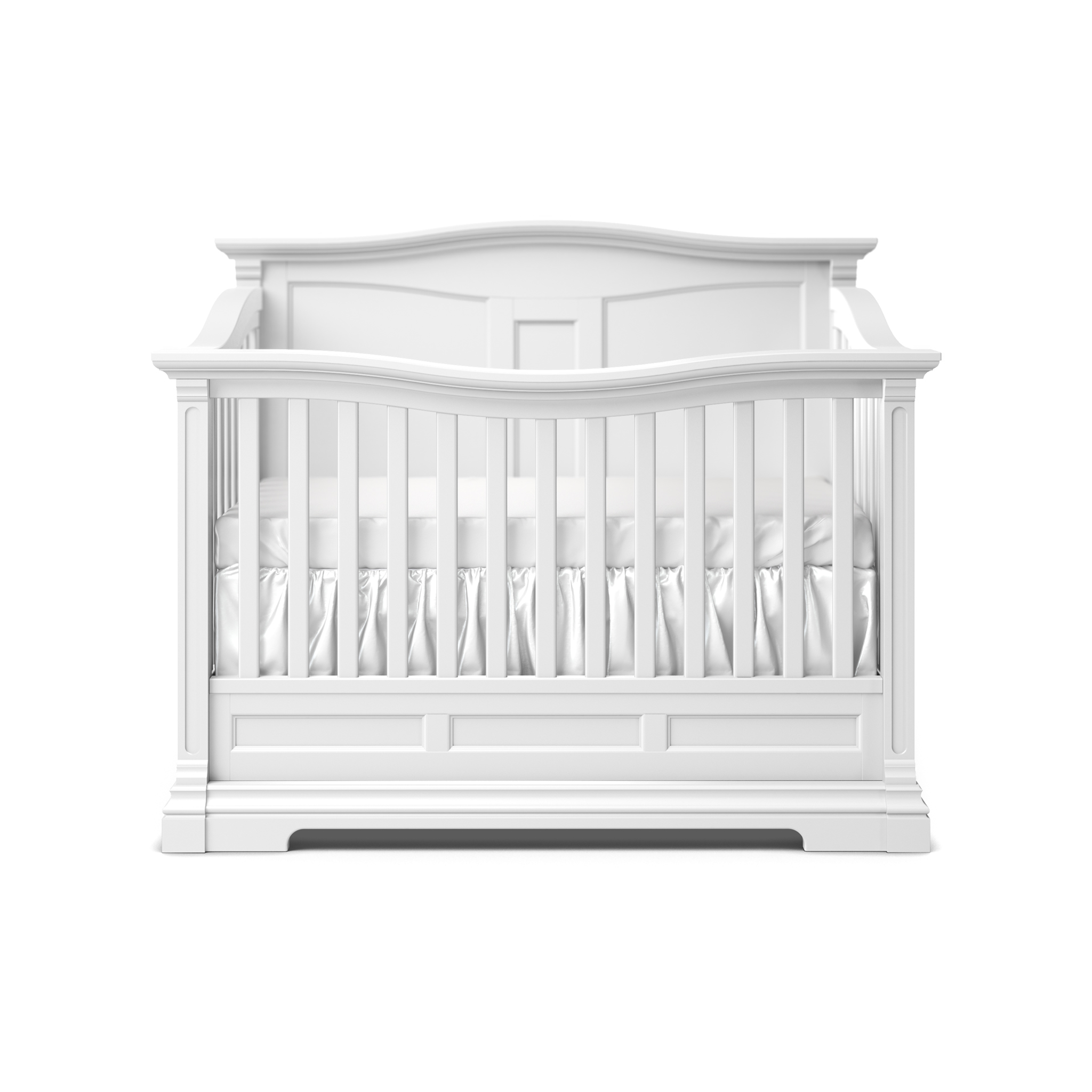 Imperio Convertible Crib w/ Solid Back - Tots to Teens Furniture