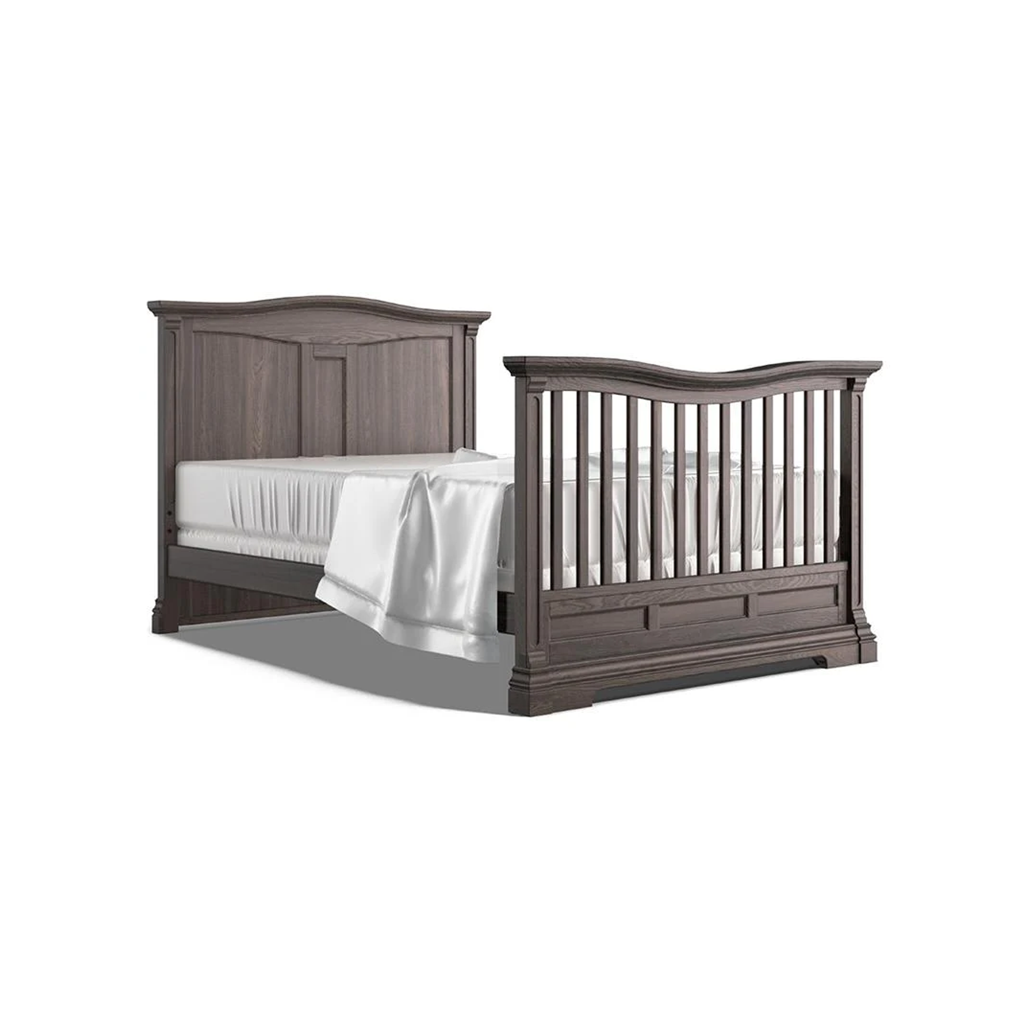 Imperio Convertible Crib w/ Solid Back - Tots to Teens Furniture