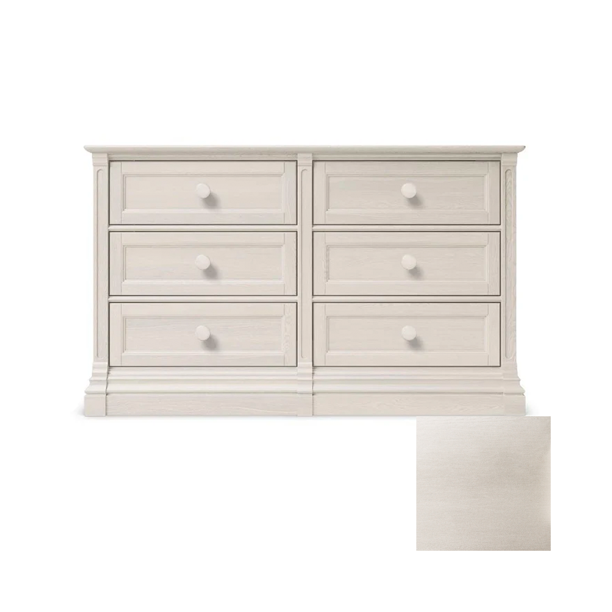 Imperio Double Dresser - Tots to Teens Furniture
