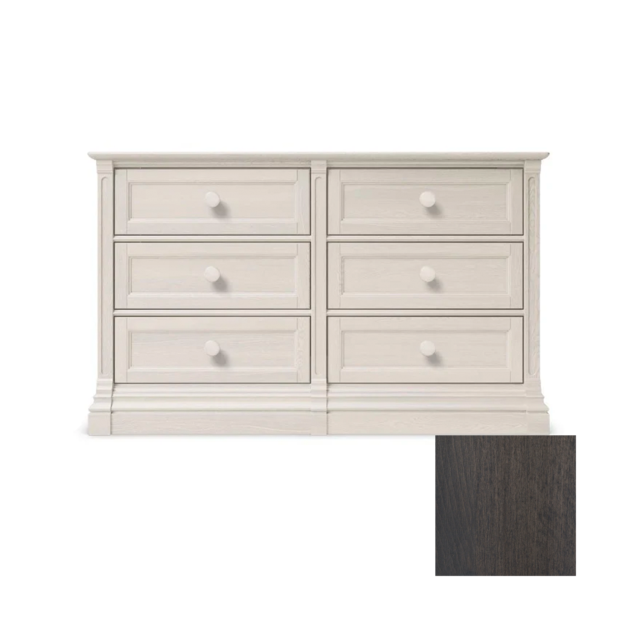Imperio Double Dresser - Tots to Teens Furniture