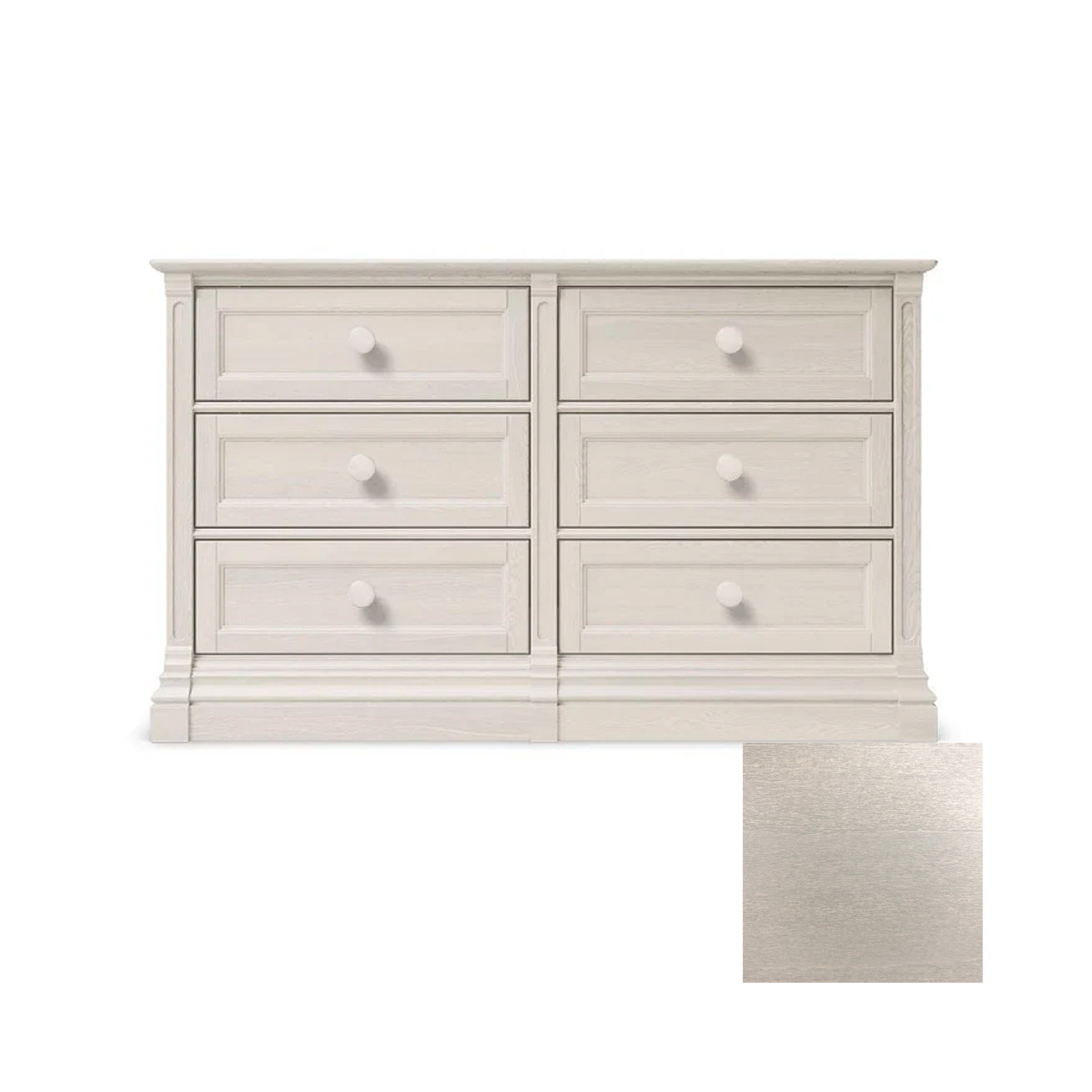 Imperio Double Dresser - Tots to Teens Furniture