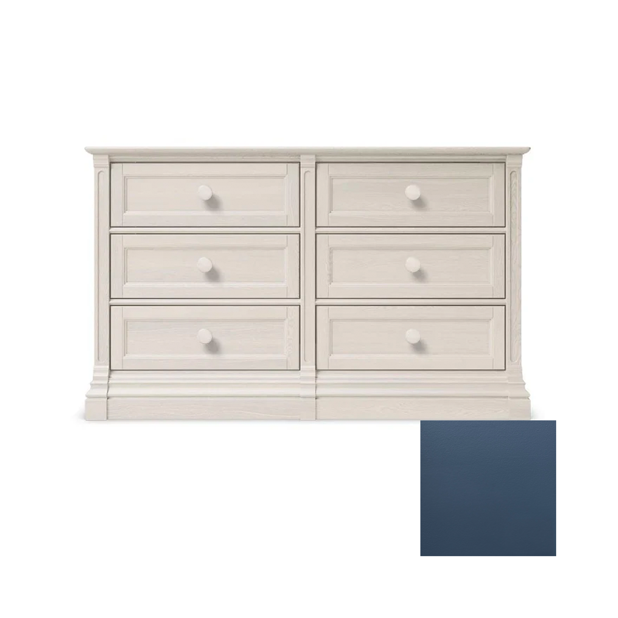 Imperio Double Dresser - Tots to Teens Furniture