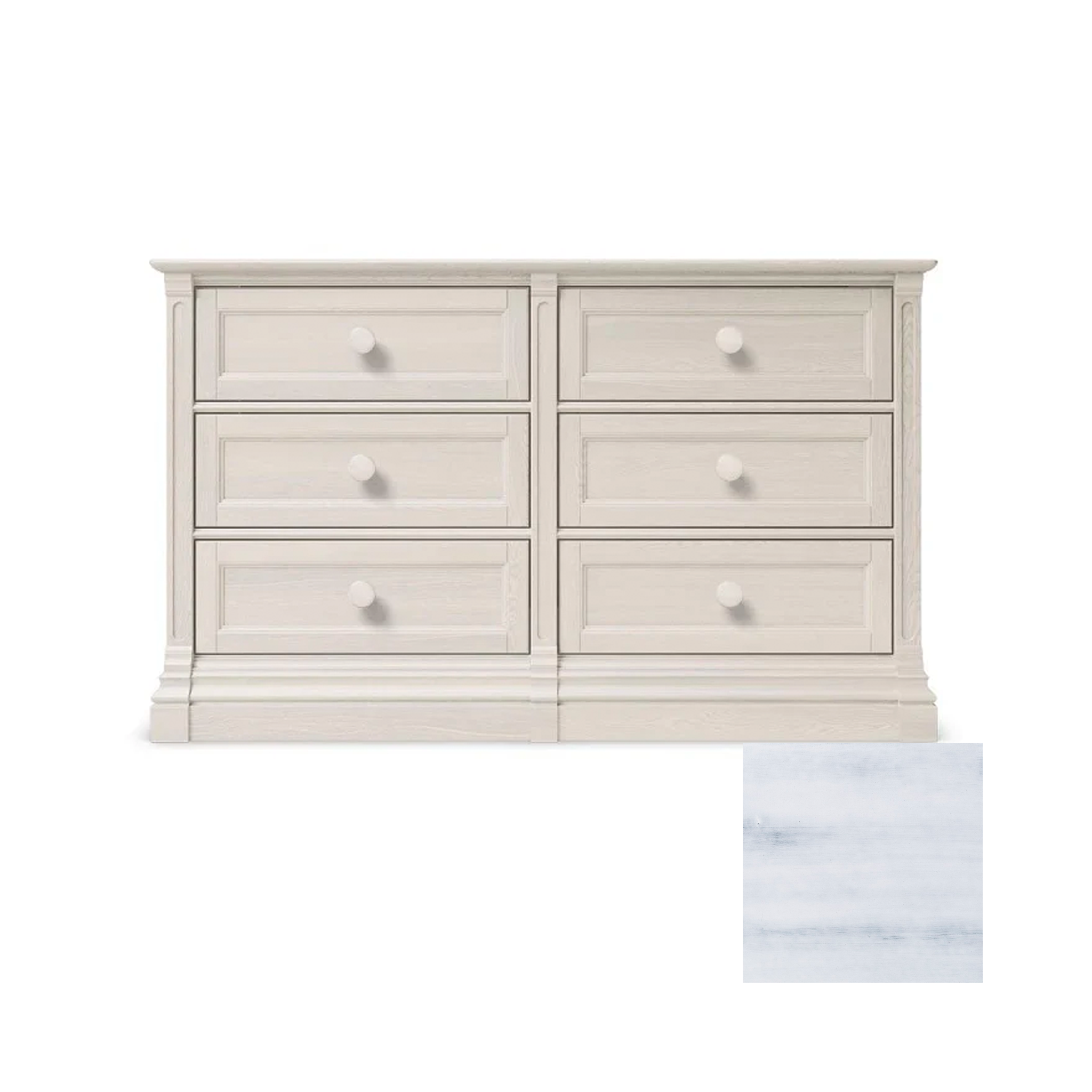 Imperio Double Dresser - Tots to Teens Furniture