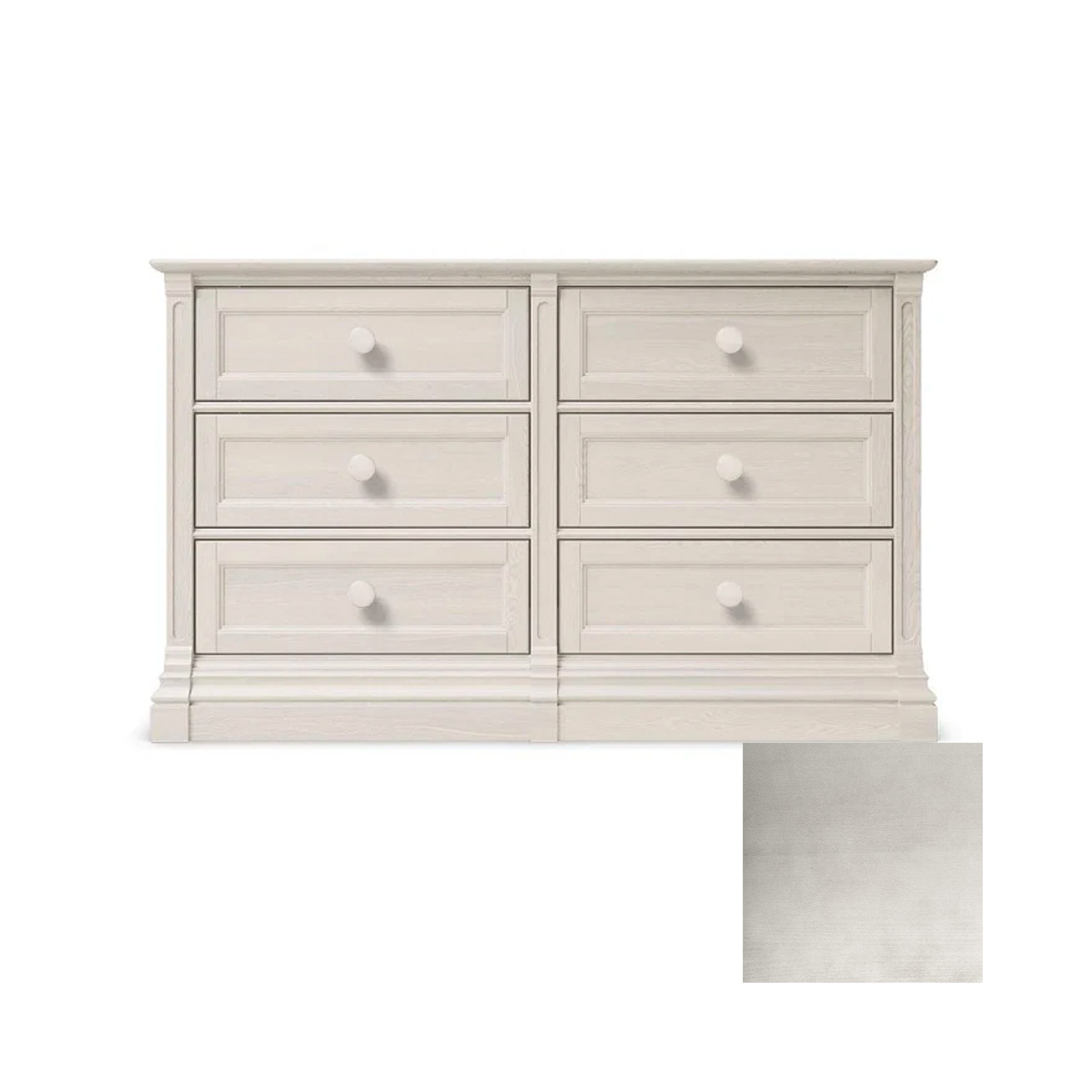 Imperio Double Dresser - Tots to Teens Furniture