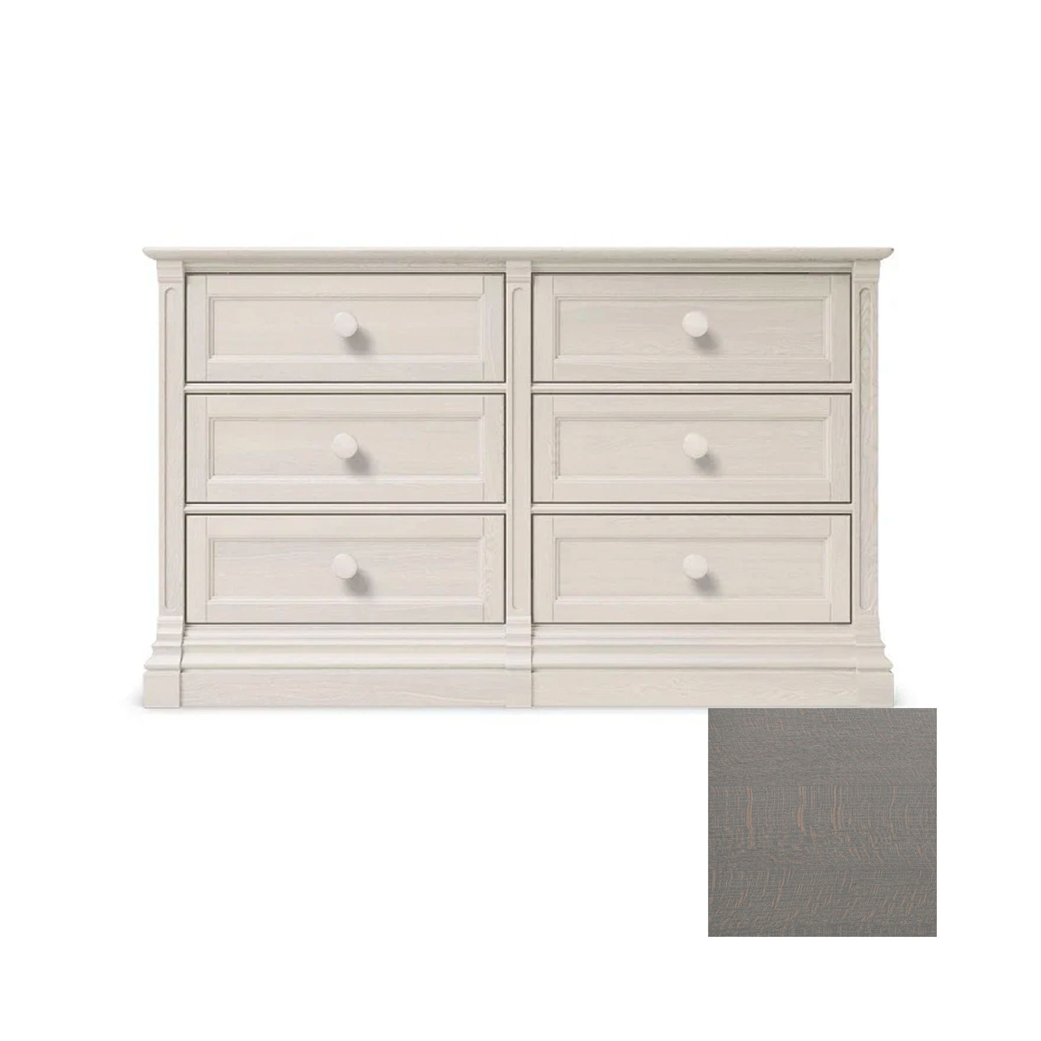 Imperio Double Dresser - Tots to Teens Furniture