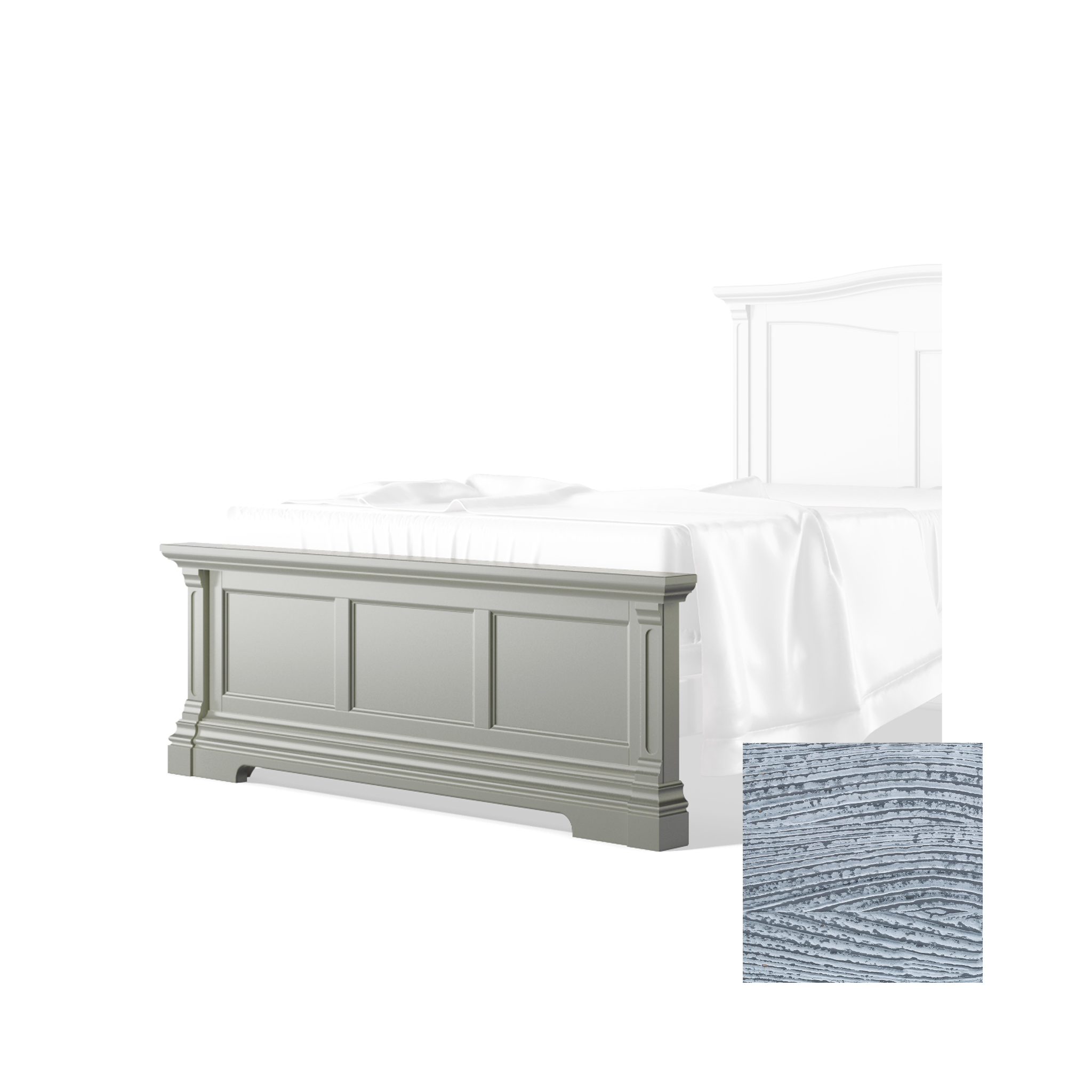 Imperio Low Profile Footboard - Tots to Teens Furniture