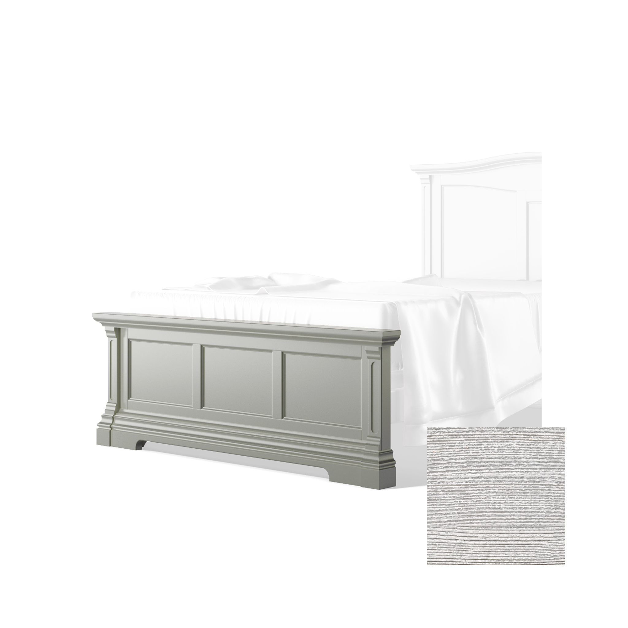 Imperio Low Profile Footboard - Tots to Teens Furniture