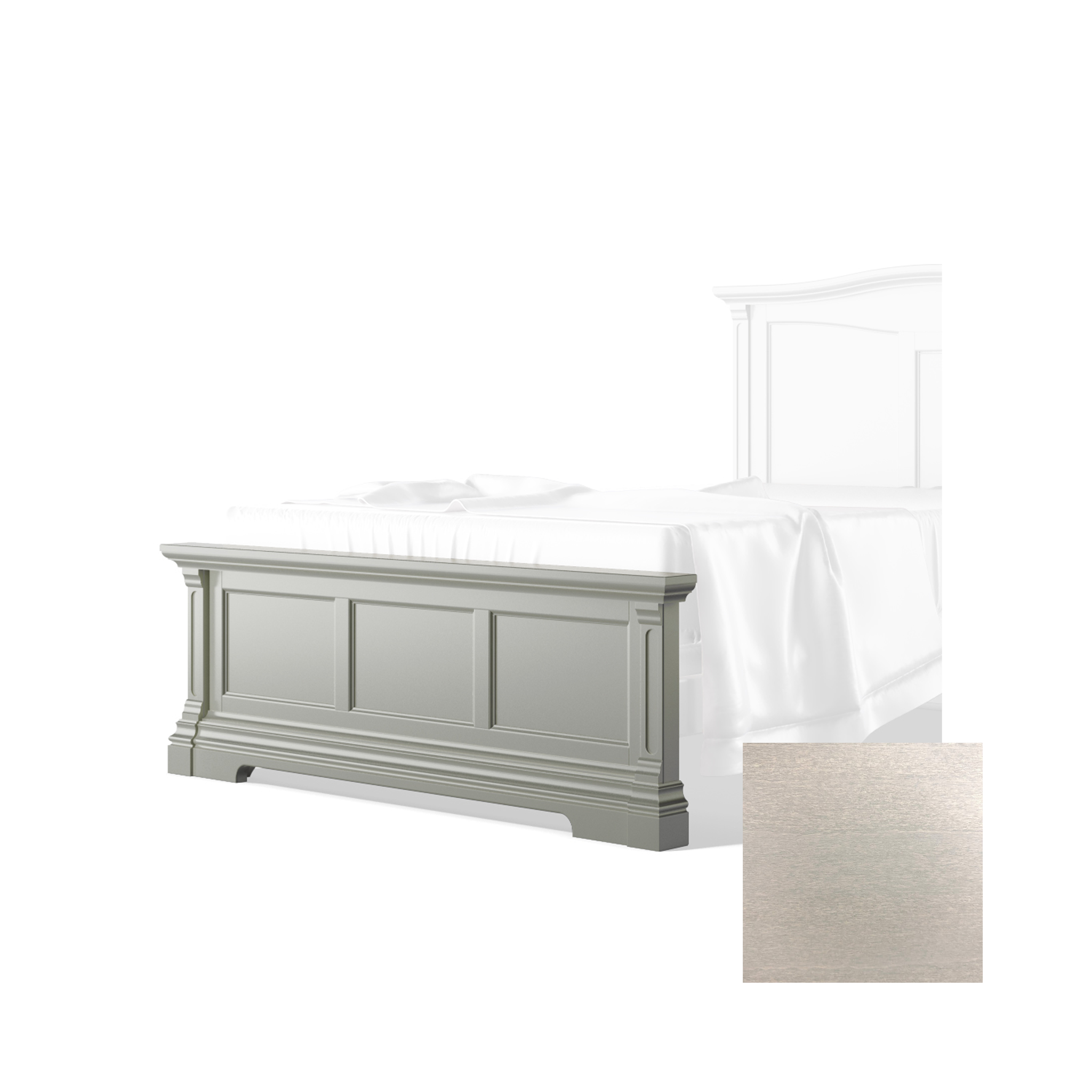 Imperio Low Profile Footboard - Tots to Teens Furniture