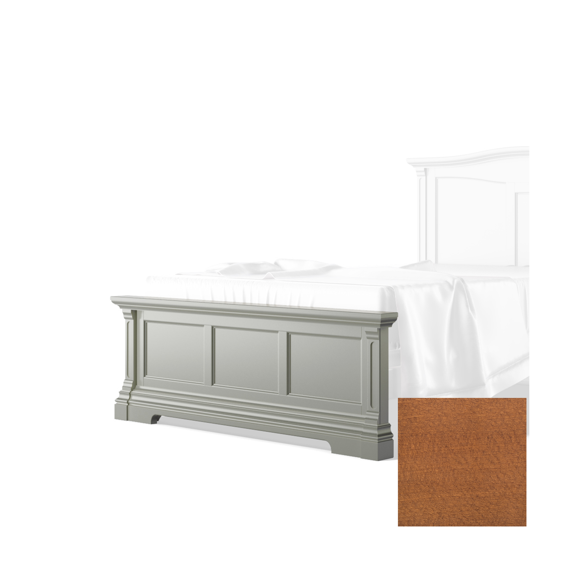 Imperio Low Profile Footboard - Tots to Teens Furniture