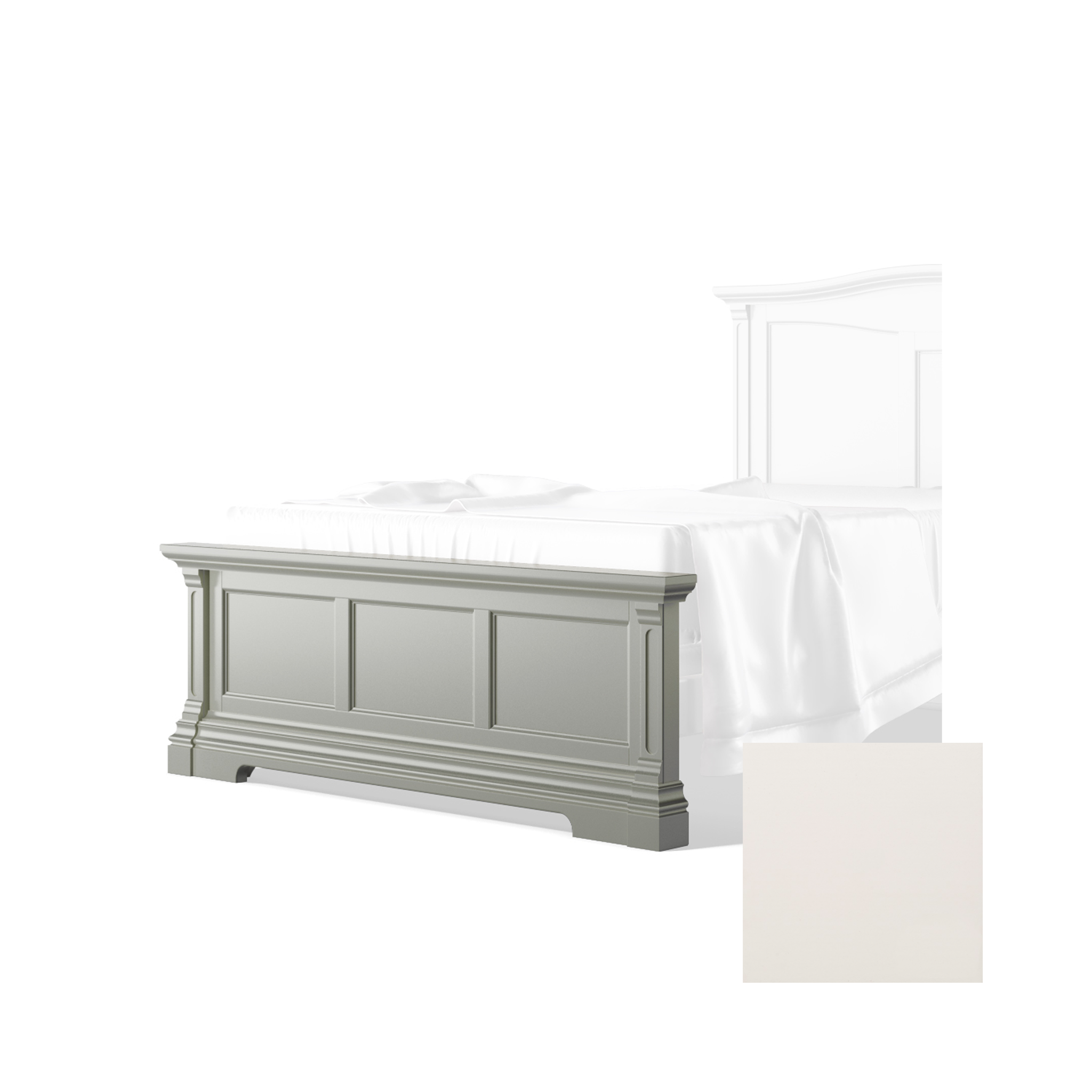 Imperio Low Profile Footboard - Tots to Teens Furniture