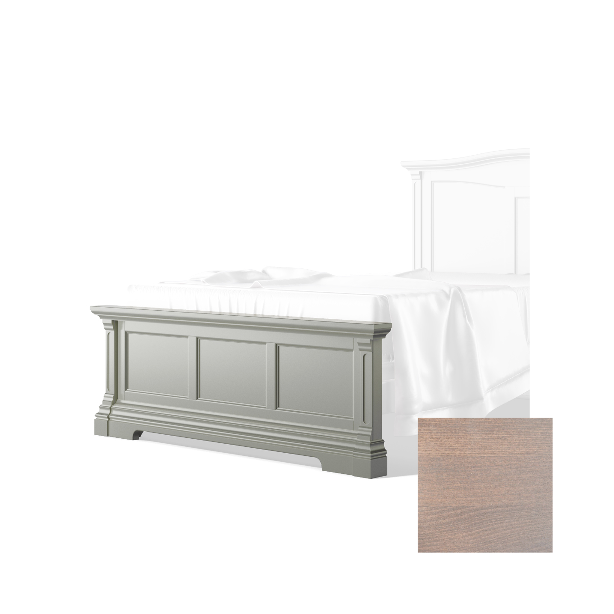 Imperio Low Profile Footboard - Tots to Teens Furniture