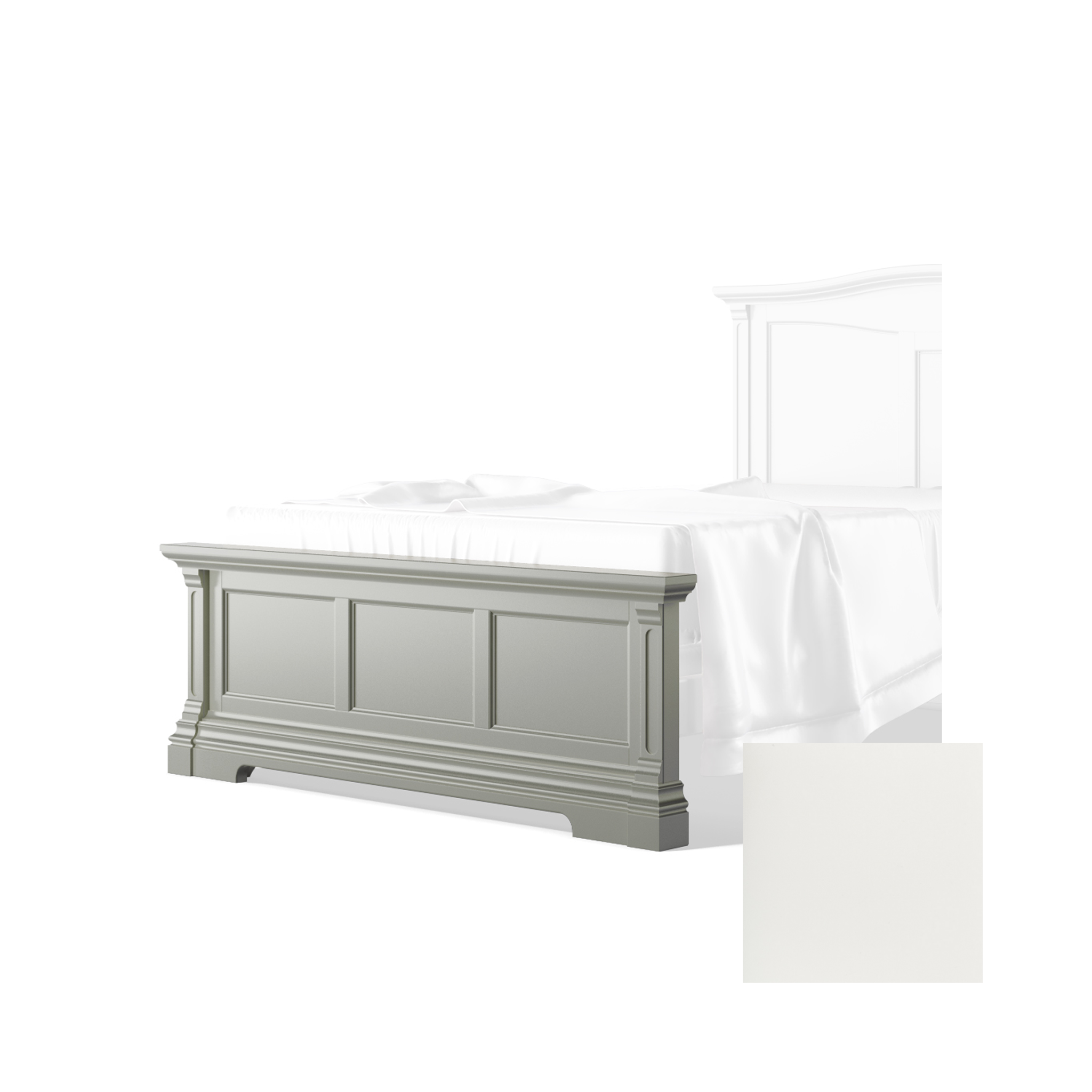 Imperio Low Profile Footboard - Tots to Teens Furniture