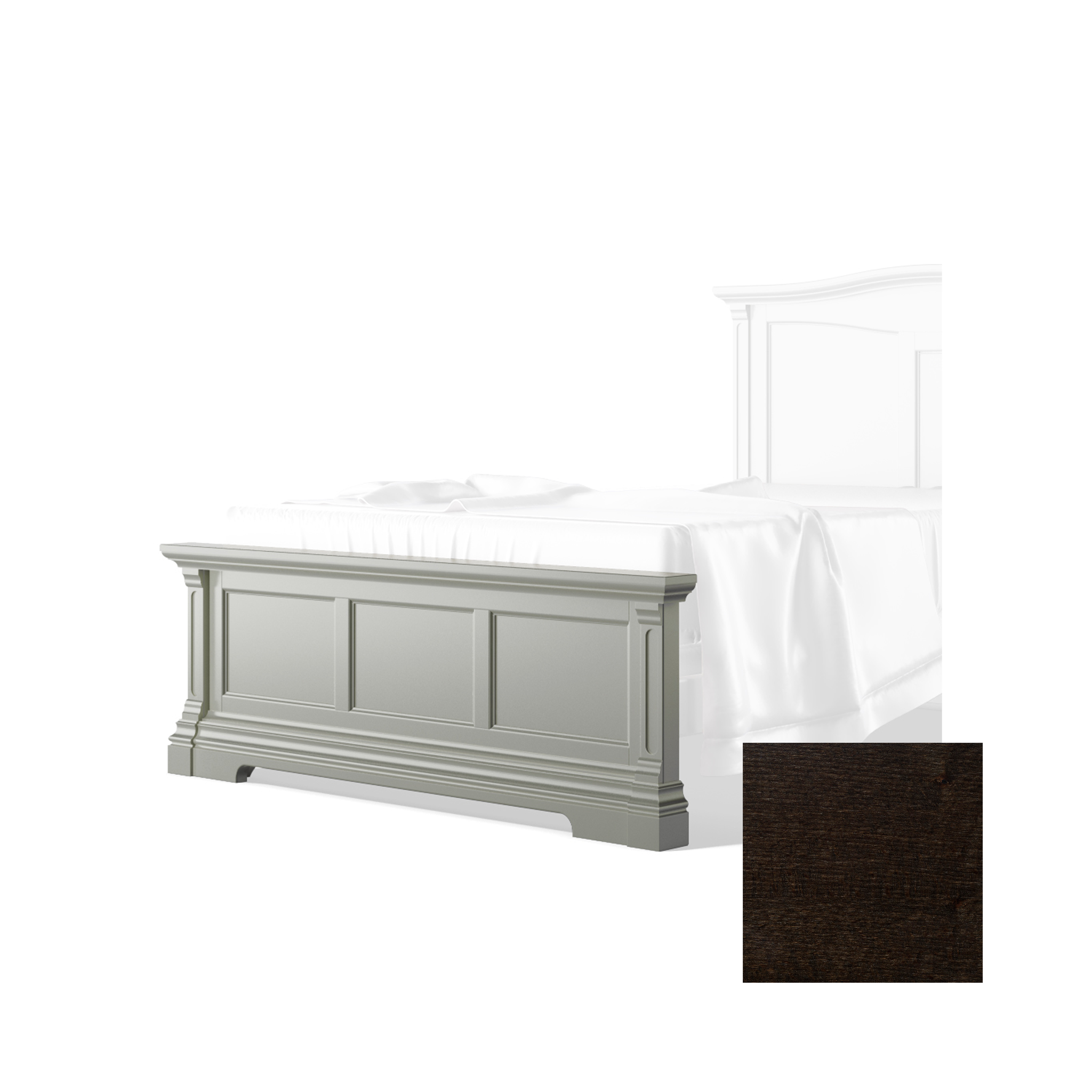 Imperio Low Profile Footboard - Tots to Teens Furniture