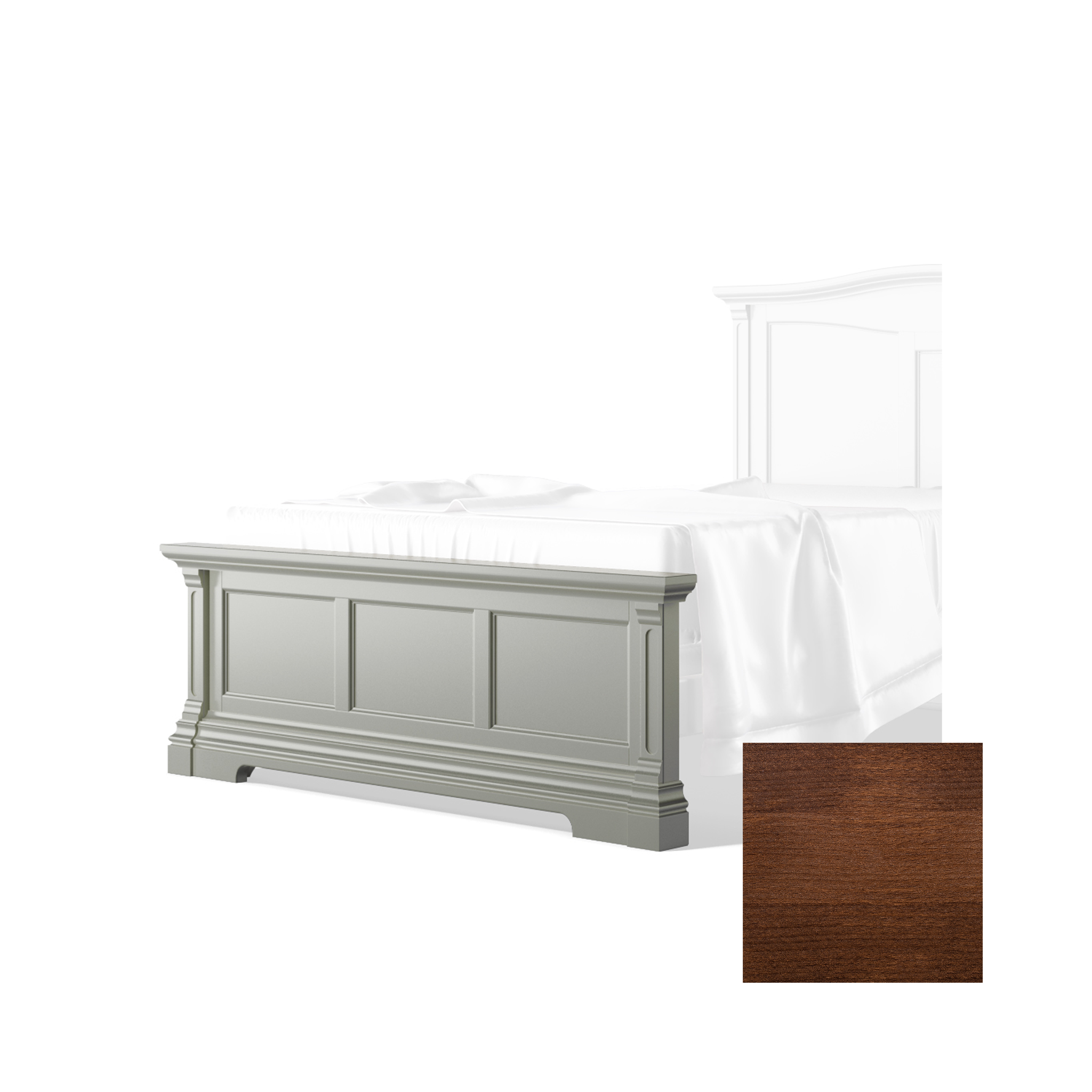 Imperio Low Profile Footboard - Tots to Teens Furniture