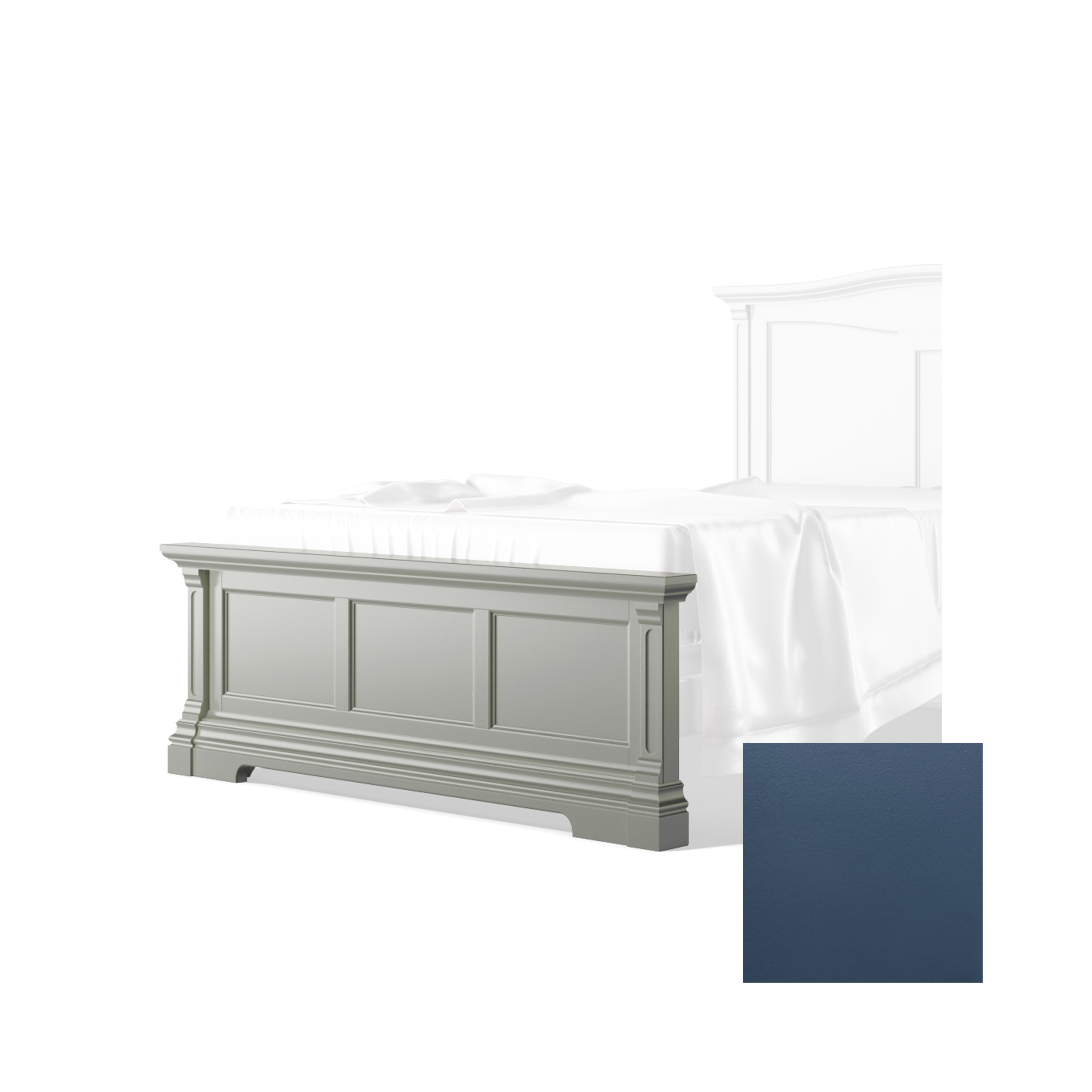 Imperio Low Profile Footboard - Tots to Teens Furniture