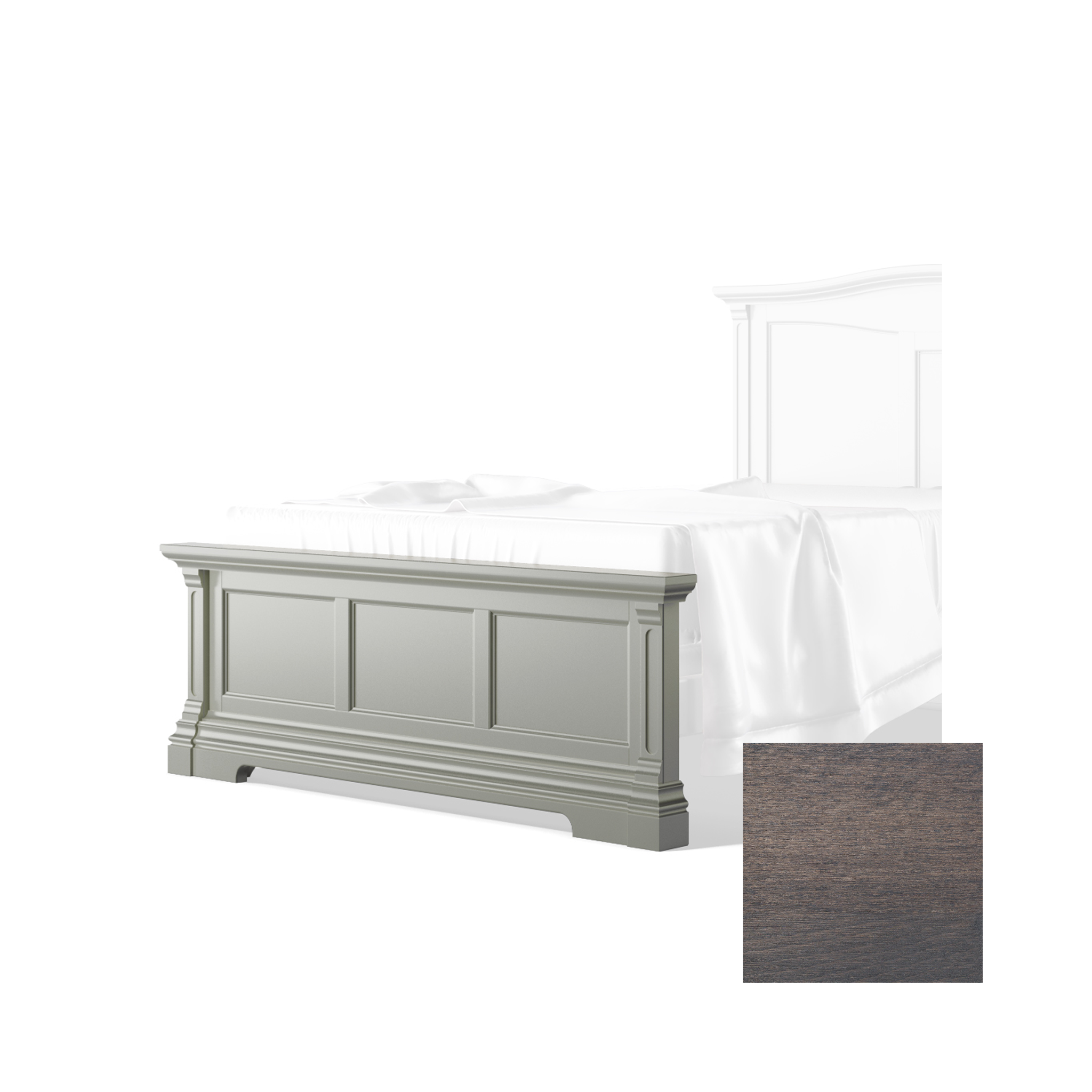 Imperio Low Profile Footboard - Tots to Teens Furniture