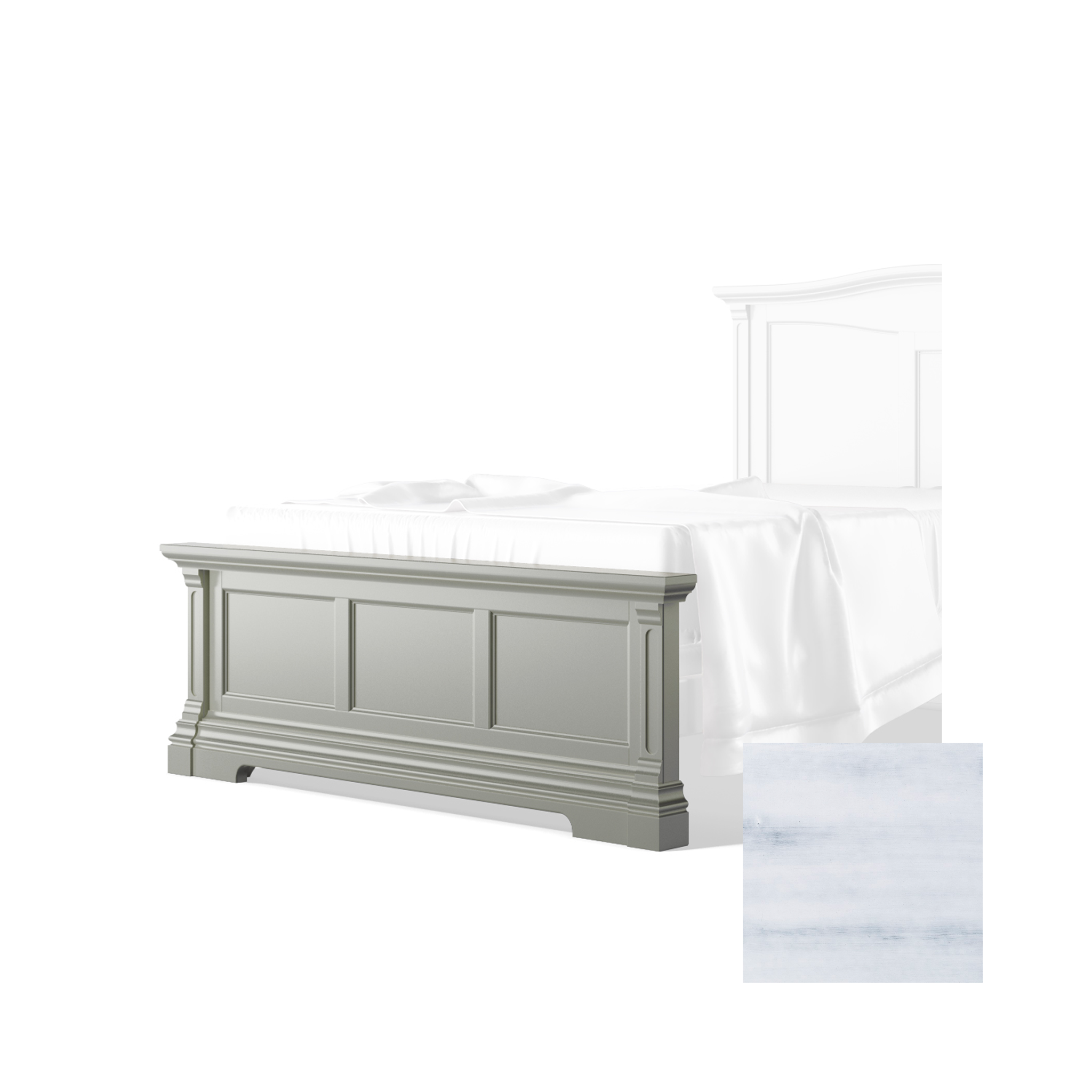 Imperio Low Profile Footboard - Tots to Teens Furniture