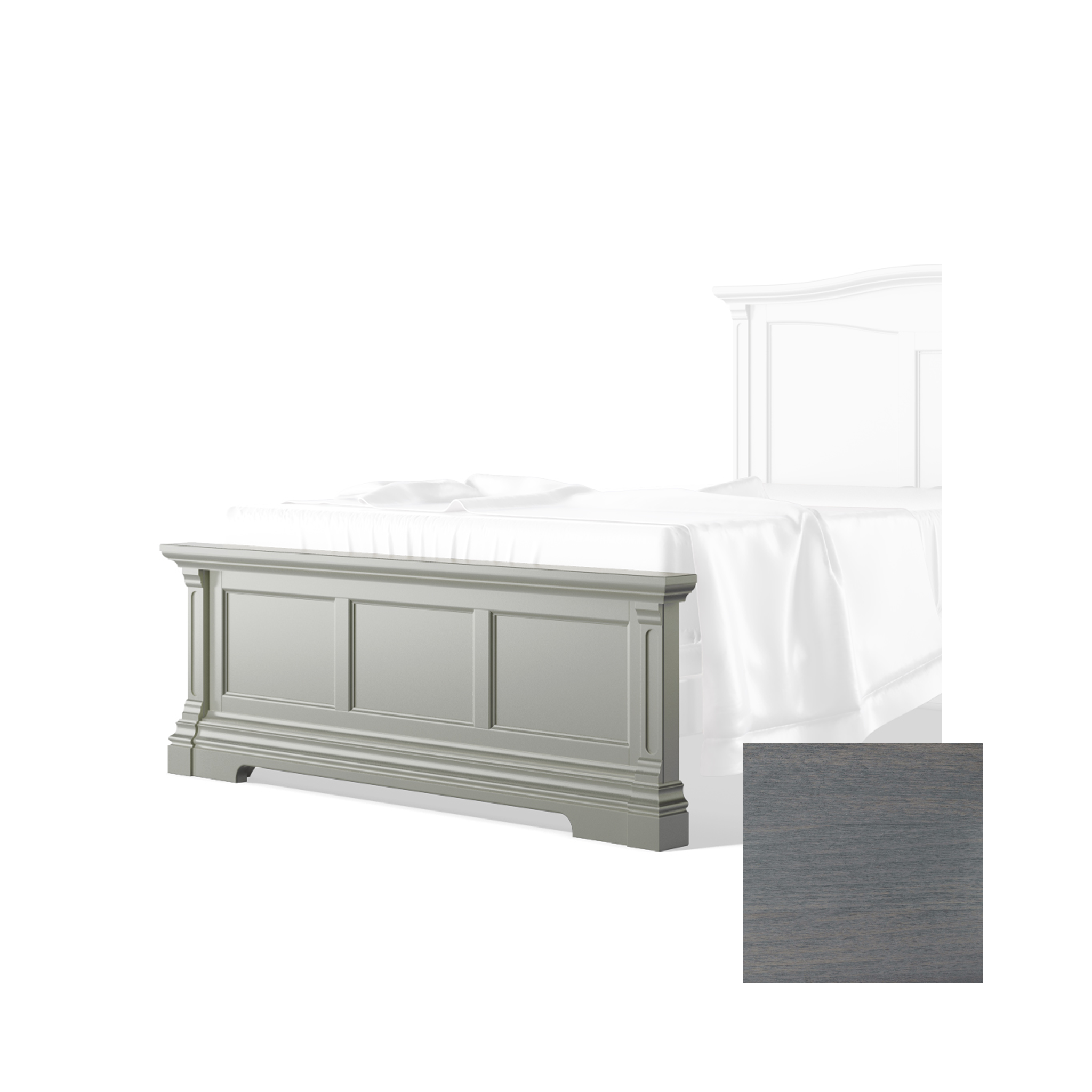 Imperio Low Profile Footboard - Tots to Teens Furniture