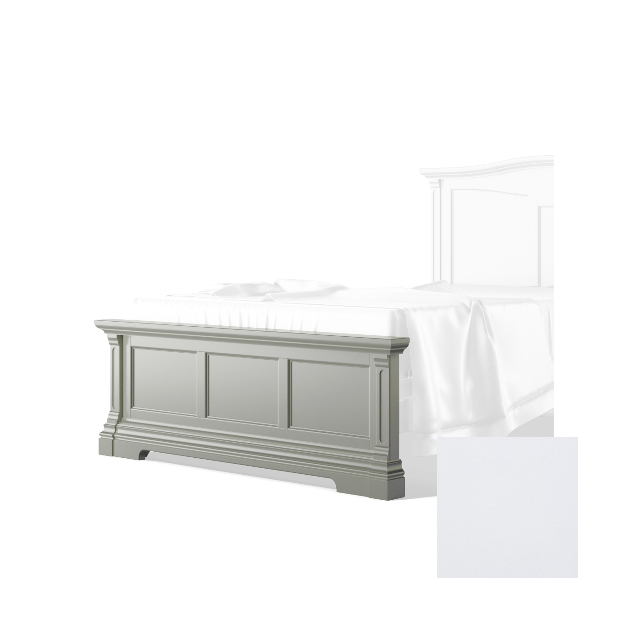 Imperio Low Profile Footboard - Tots to Teens Furniture