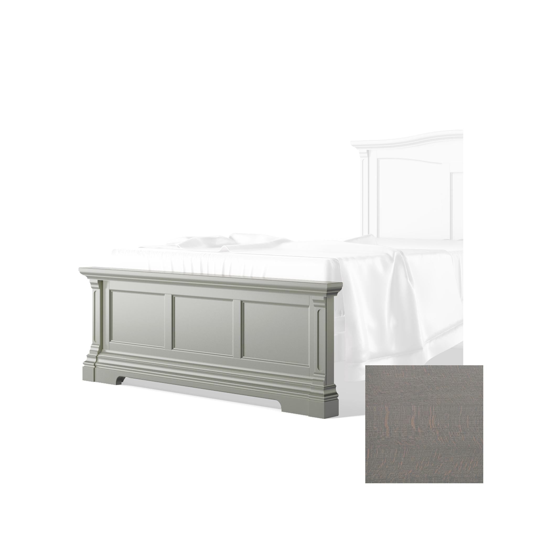 Imperio Low Profile Footboard - Tots to Teens Furniture