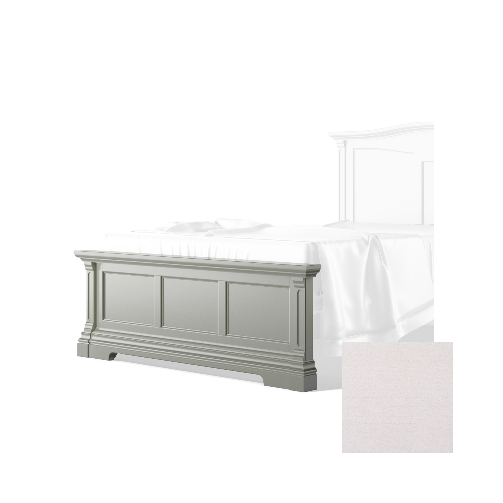 Imperio Low Profile Footboard - Tots to Teens Furniture