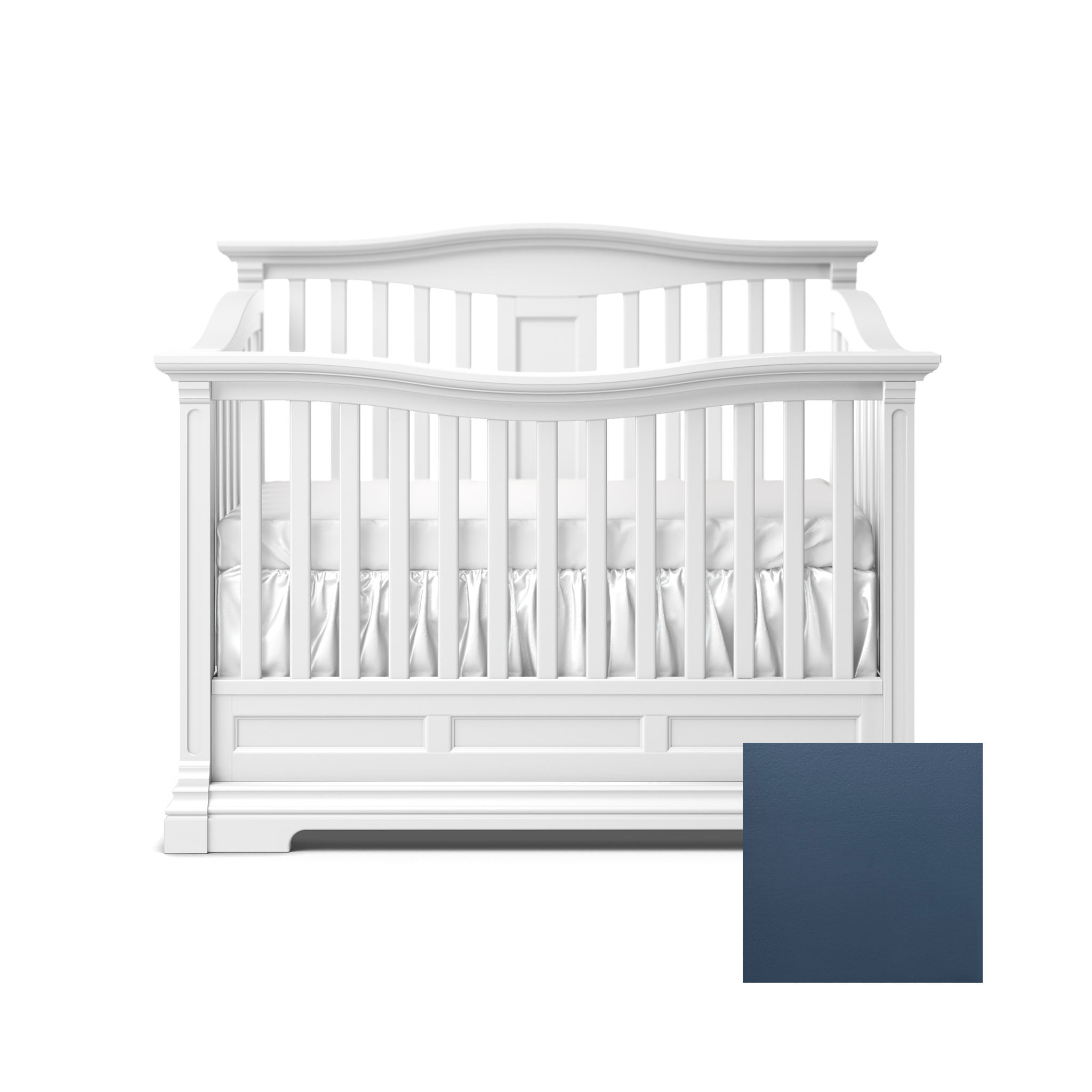Imperio Convertible Crib w/ Open Back - Tots to Teens Furniture