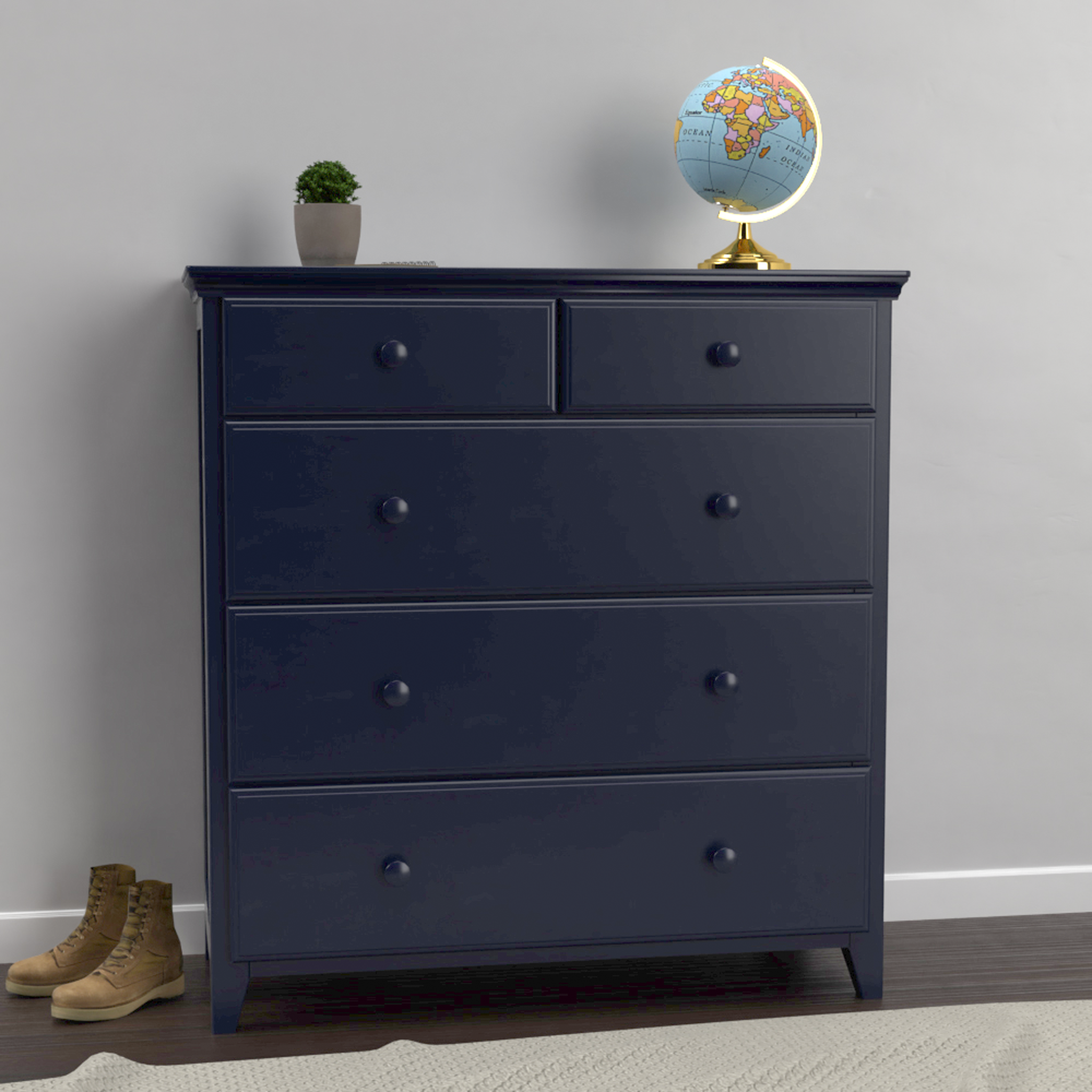 2 Over 3-Drawer Dresser - Tots to Teens Furniture