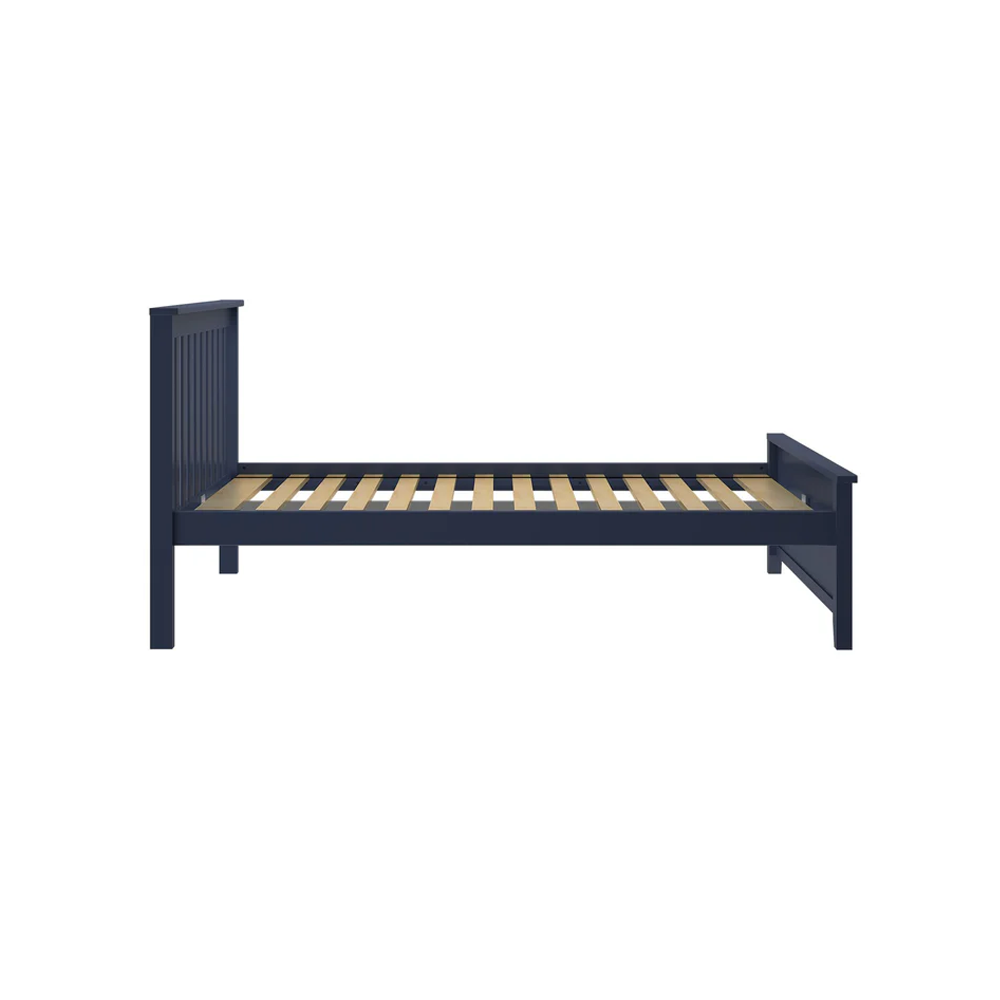 Dover Full Platform Bed With Slat Bed Ends - Tots to Teens Furniture