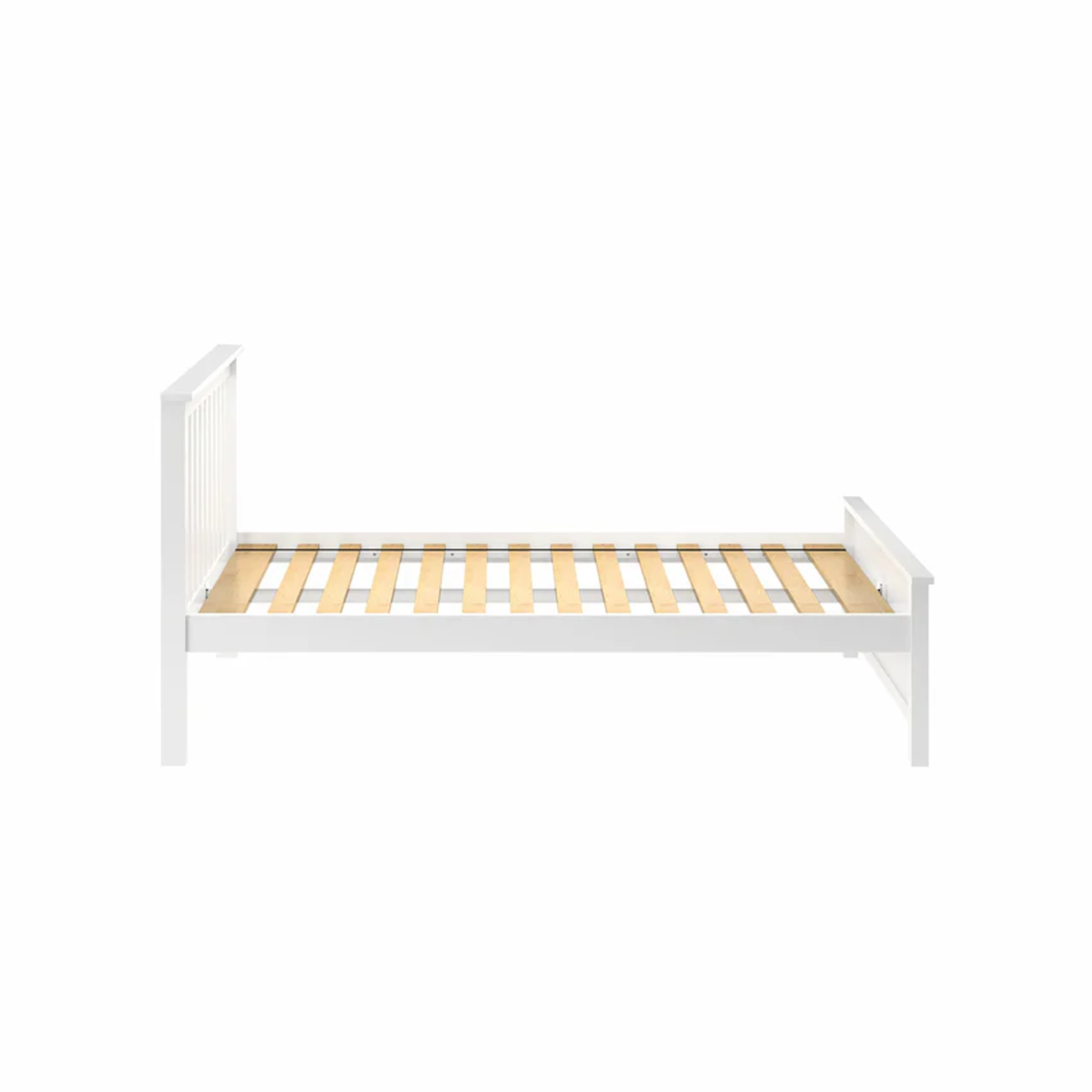 Dover Full Platform Bed With Slat Bed Ends - Tots to Teens Furniture