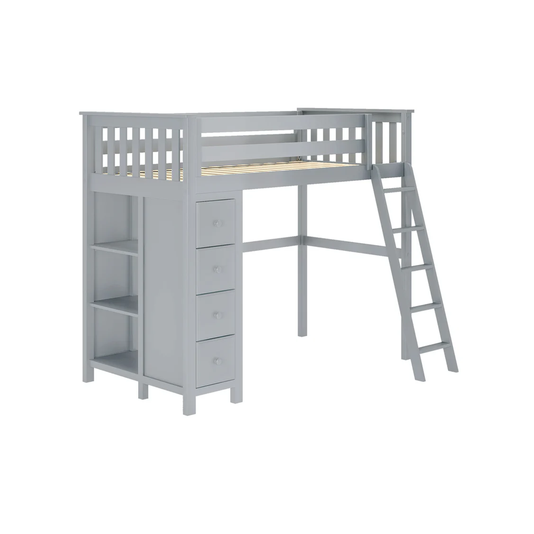 Edinburgh - Twin All-in-One w/ Dresser-Bookcase - Tots to Teens Furniture