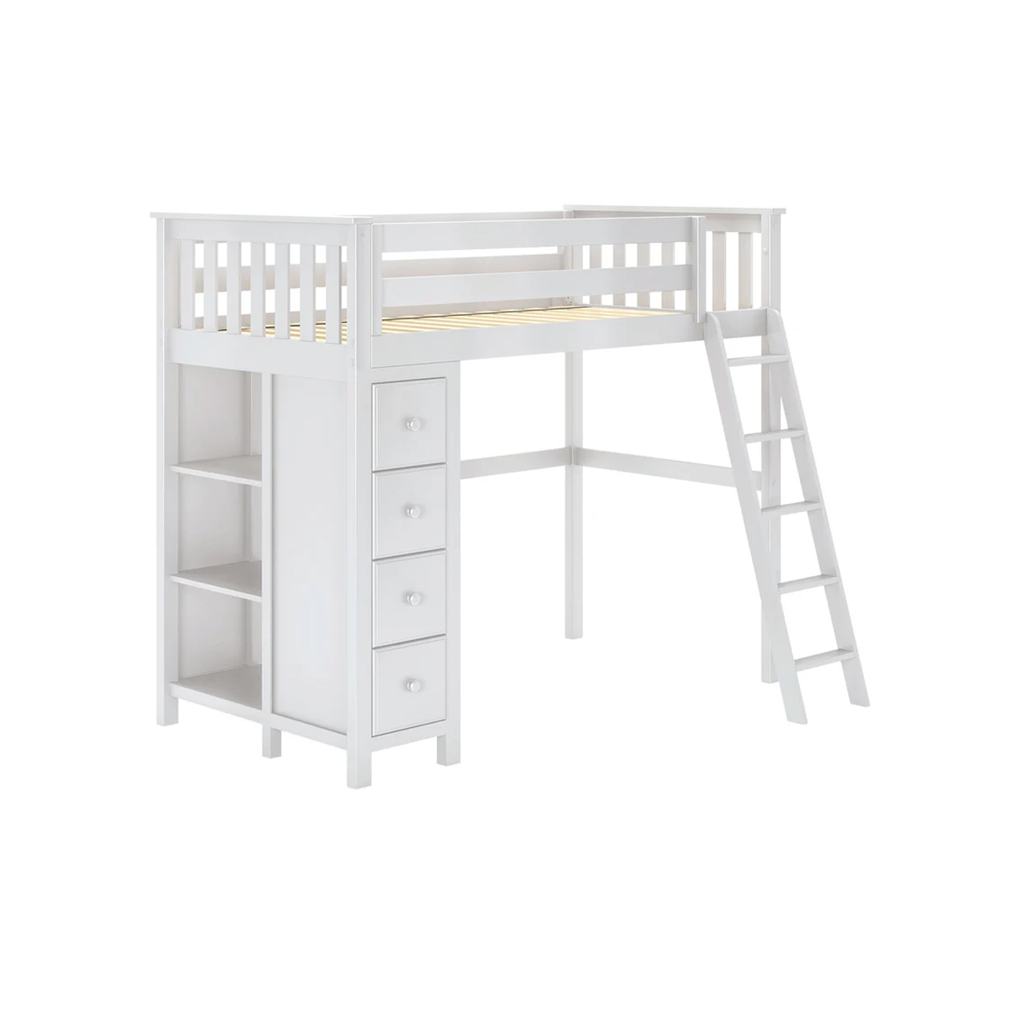 Edinburgh - Twin All-in-One w/ Dresser-Bookcase - Tots to Teens Furniture