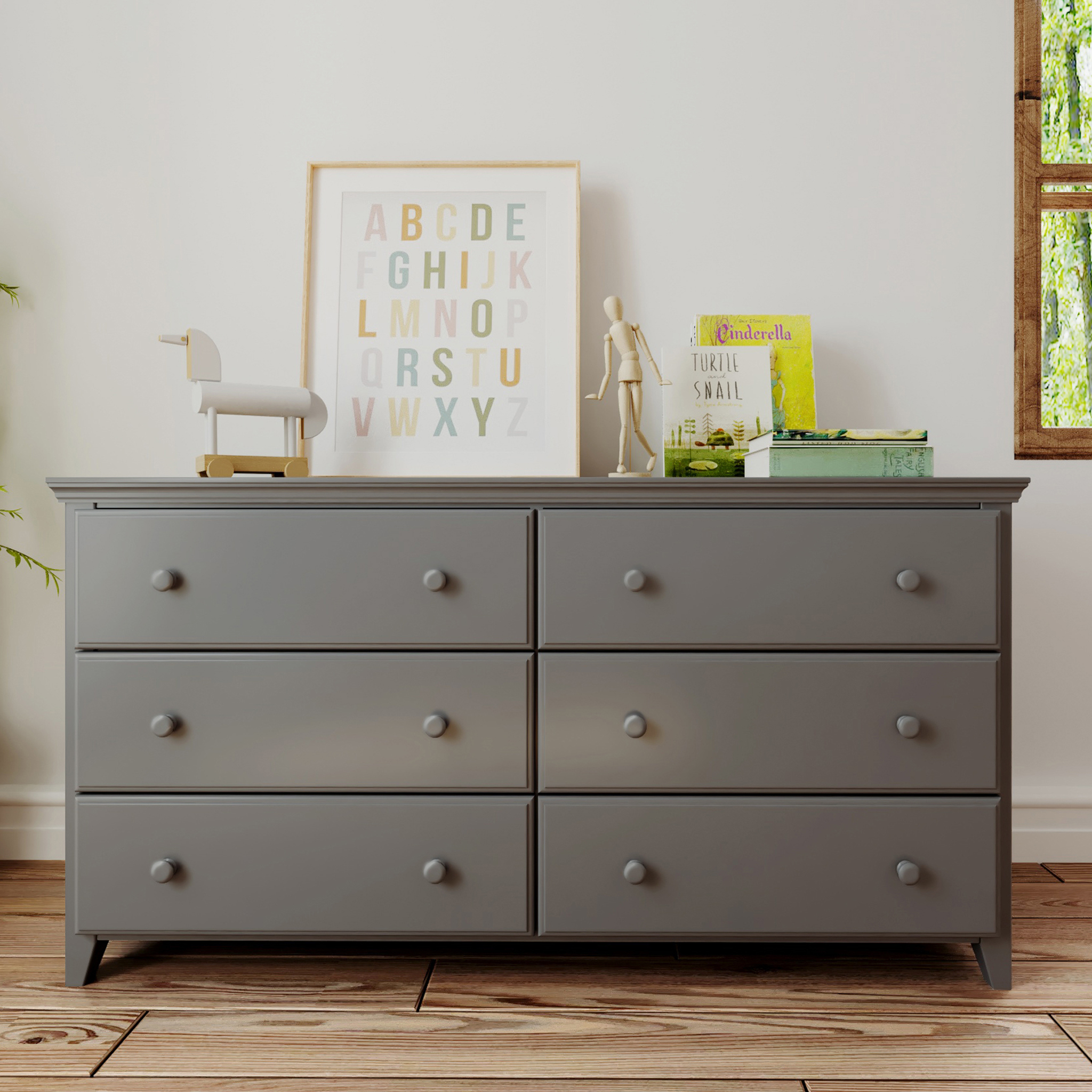 6-Drawer Dresser - Tots to Teens Furniture