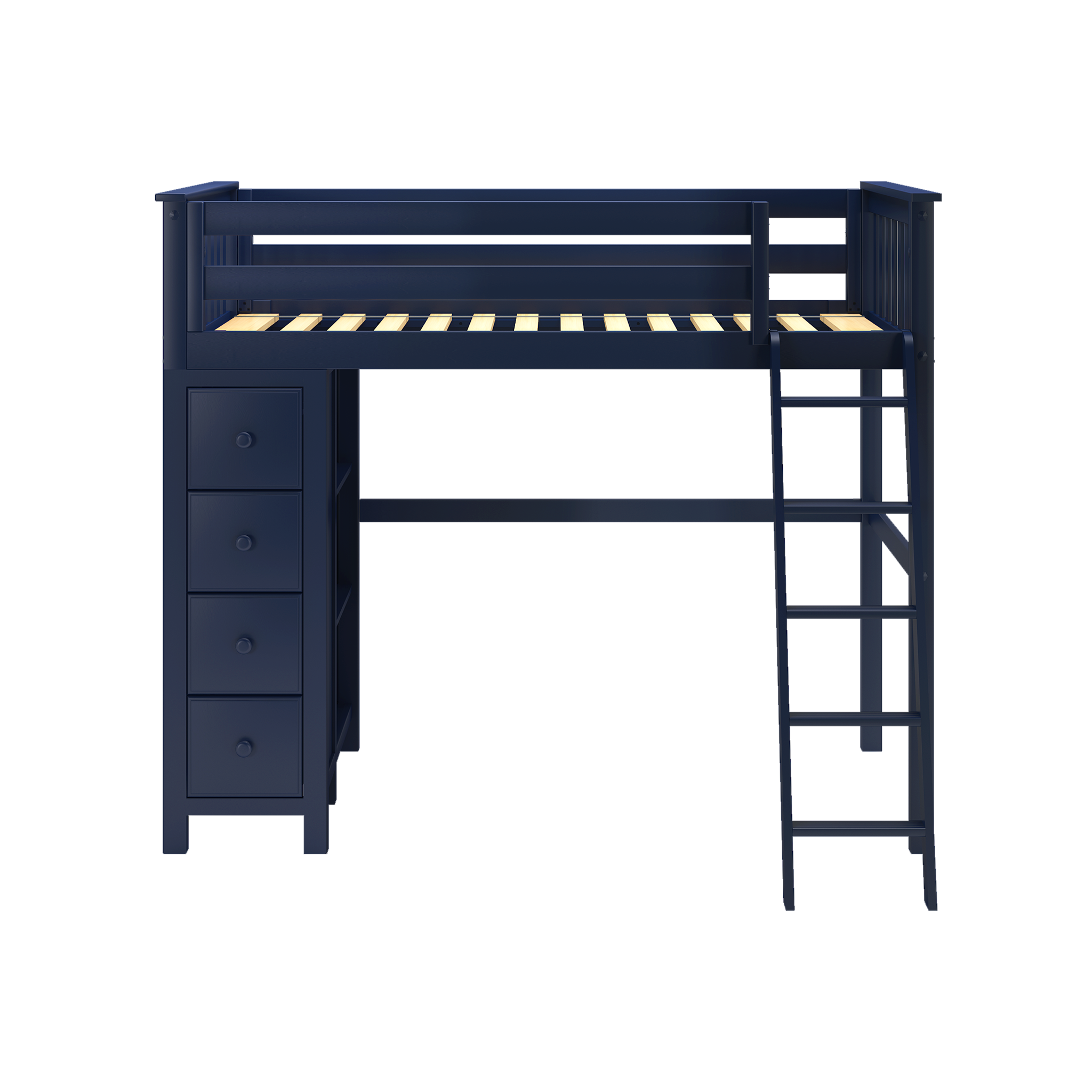 Edinburgh - Twin All-in-One w/ Dresser-Bookcase - Tots to Teens Furniture