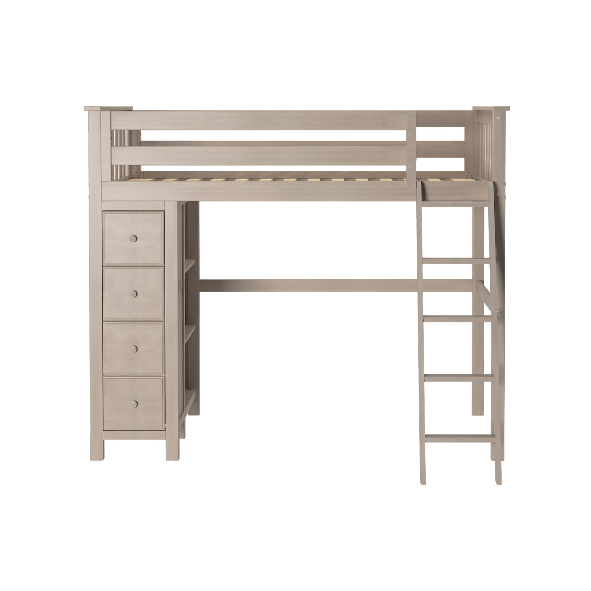 Edinburgh - Twin All-in-One w/ Dresser-Bookcase - Tots to Teens Furniture