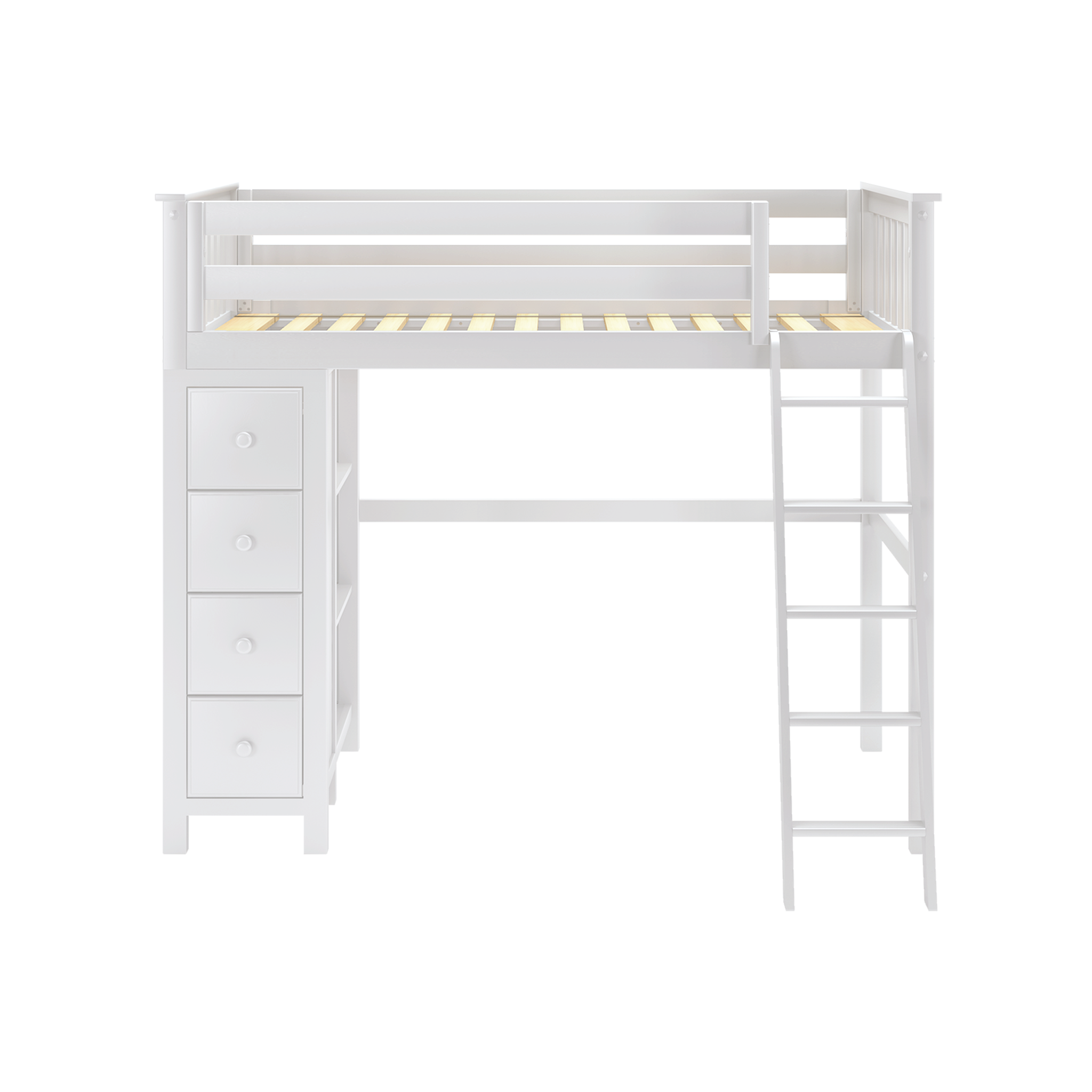 Edinburgh - Twin All-in-One w/ Dresser-Bookcase - Tots to Teens Furniture