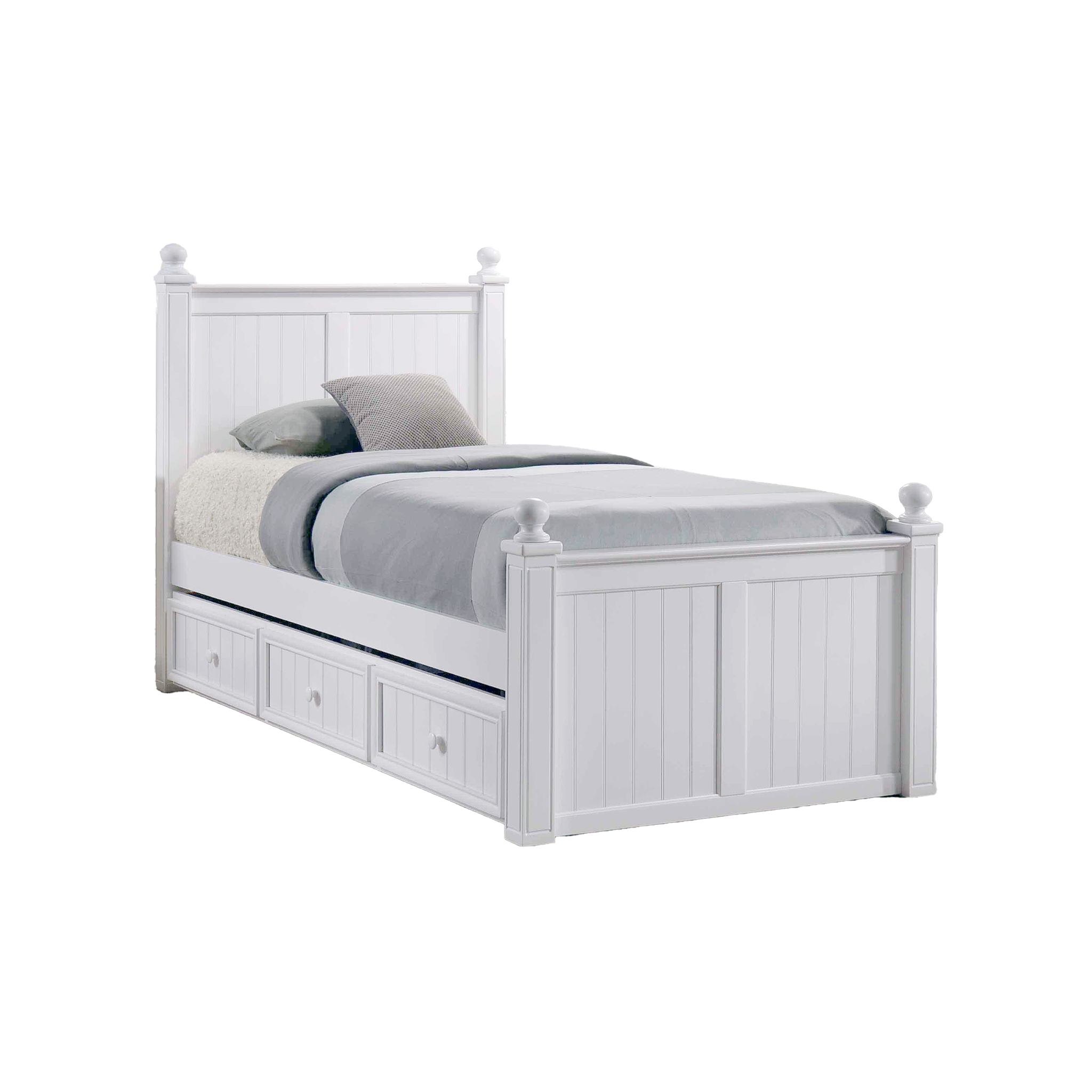 Beaufort Classic Posts Bed - Tots to Teens Furniture