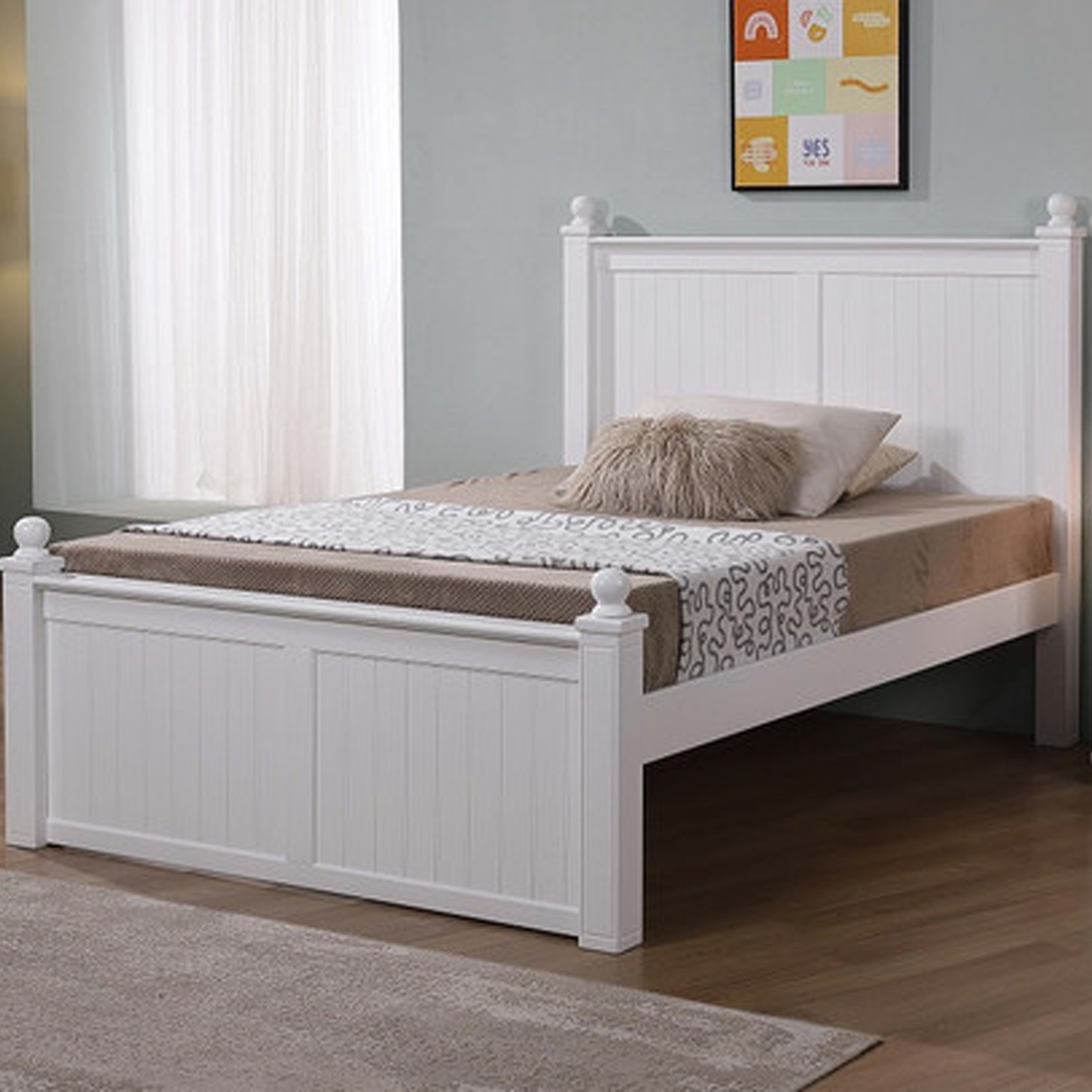 Beaufort Classic Posts Bed - Tots to Teens Furniture