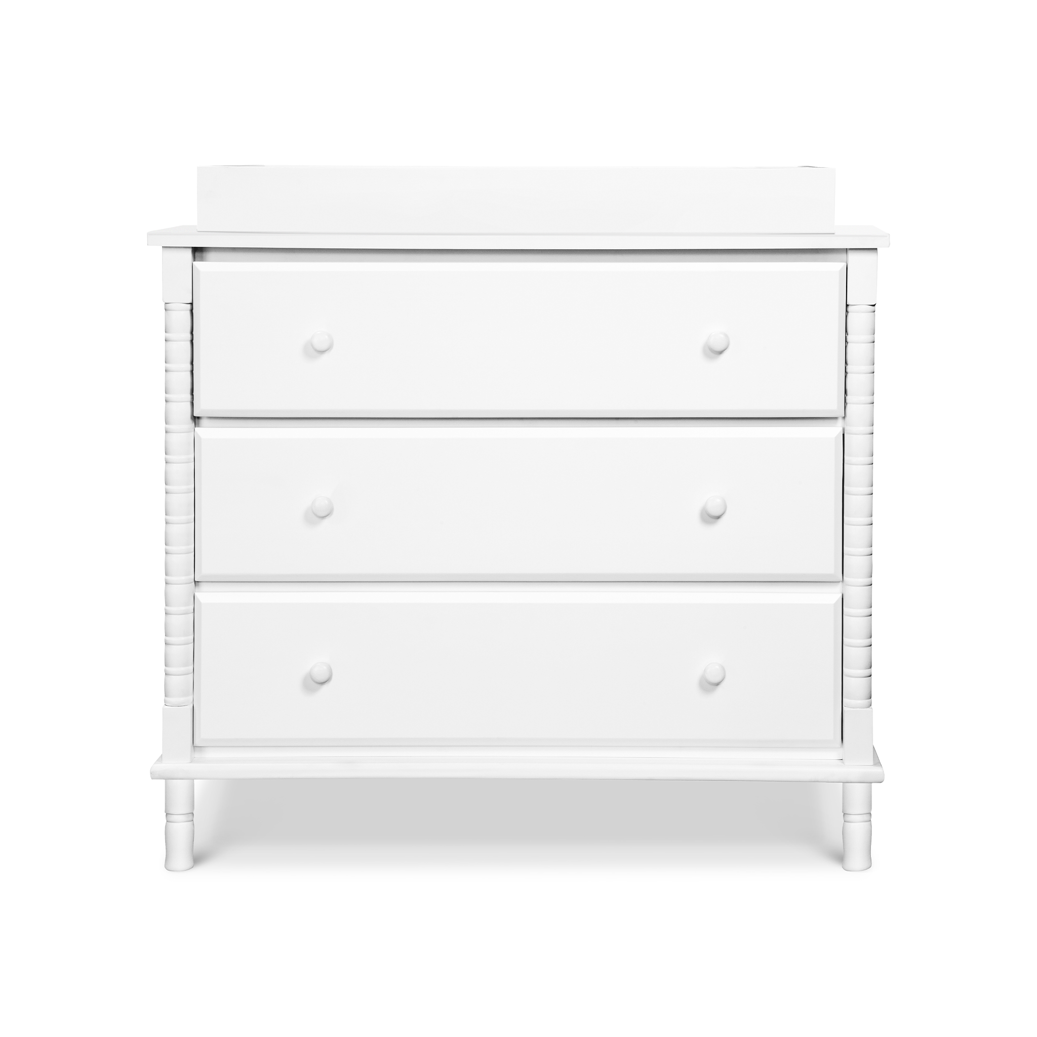 Jenny Lind 3 Drawer Spindle Dresser - Tots to Teens Furniture