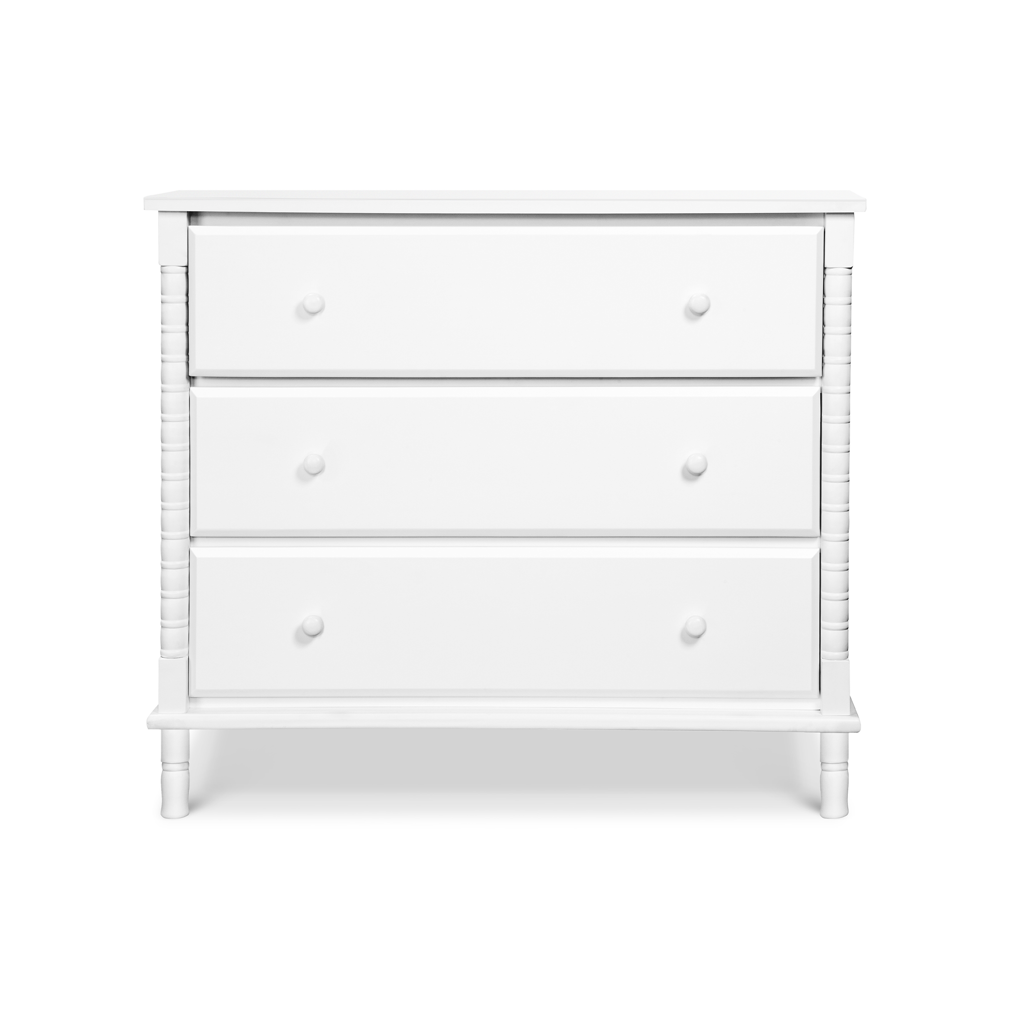 Jenny Lind 3 Drawer Spindle Dresser - Tots to Teens Furniture