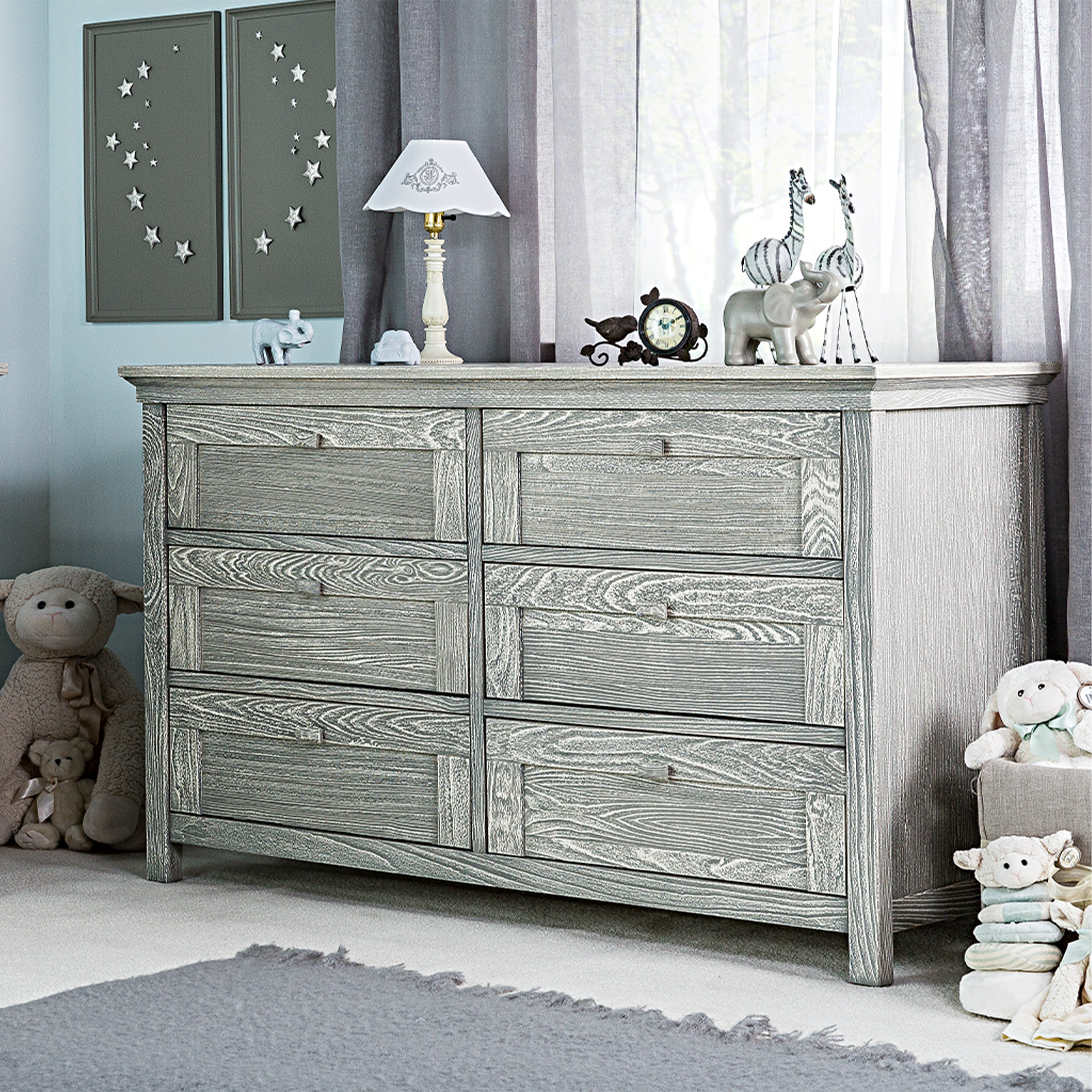 Romina Karisma Double Dresser - Tots to Teens Furniture