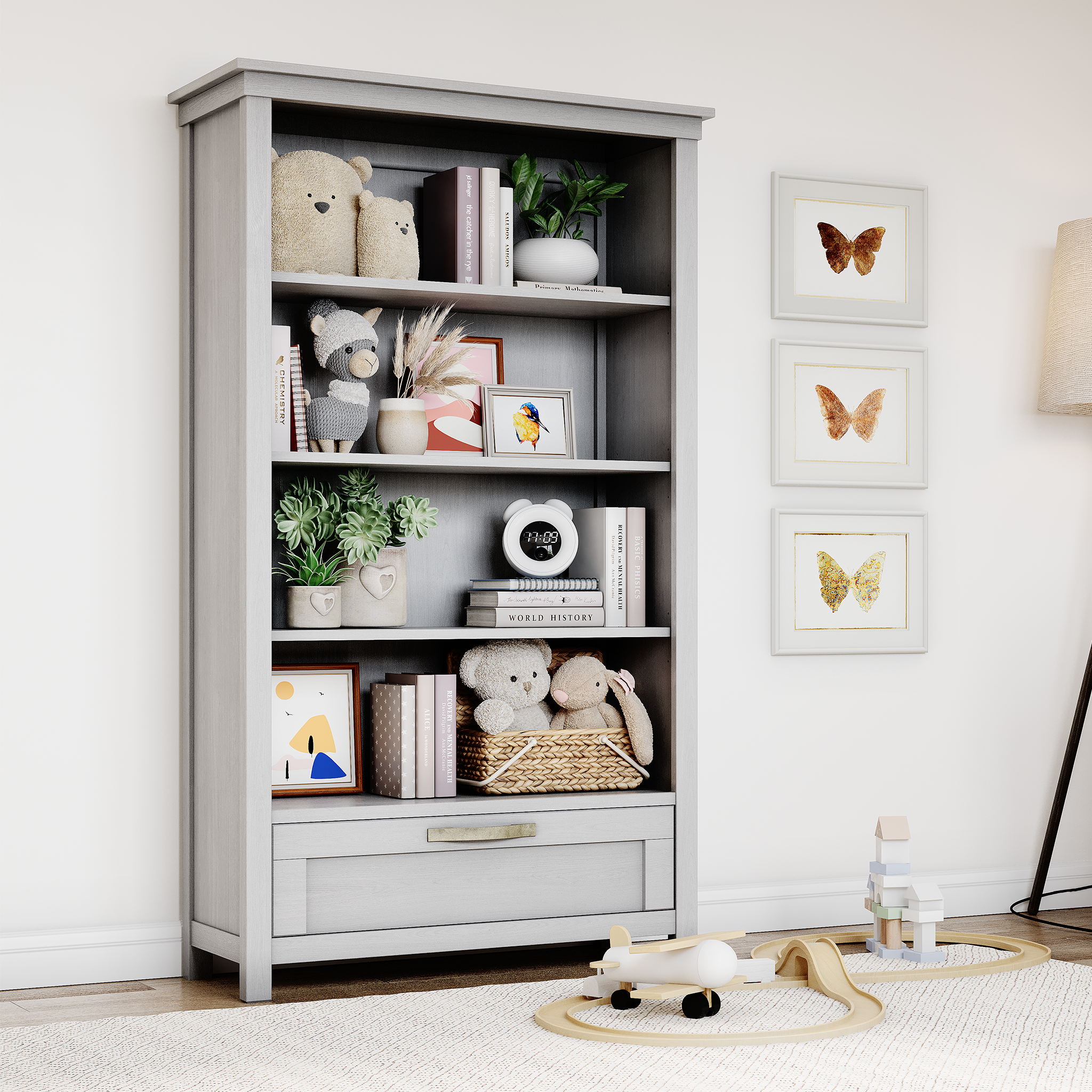 Romina Karisma Bookcase - Tots to Teens Furniture