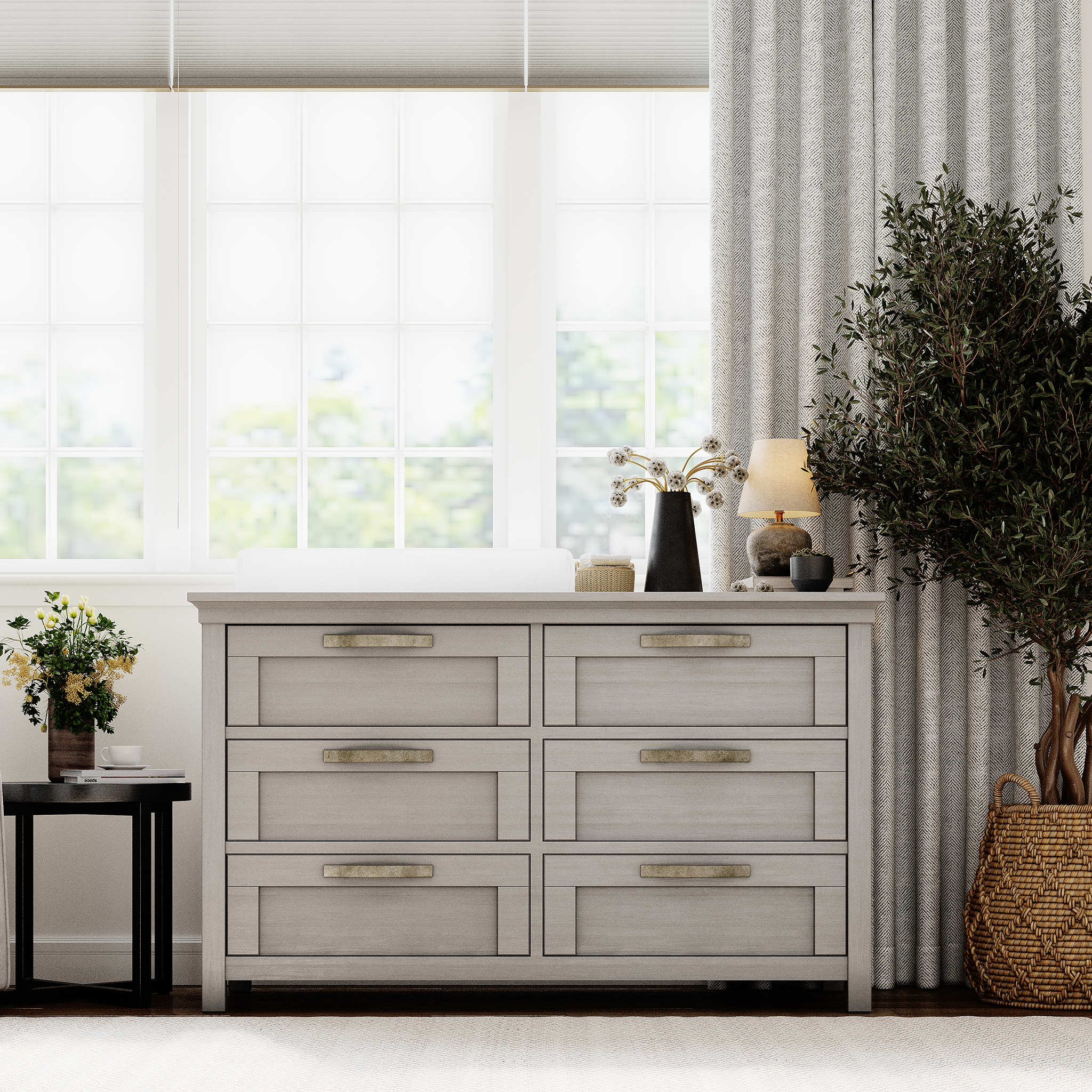 Romina Karisma Double Dresser - Tots to Teens Furniture
