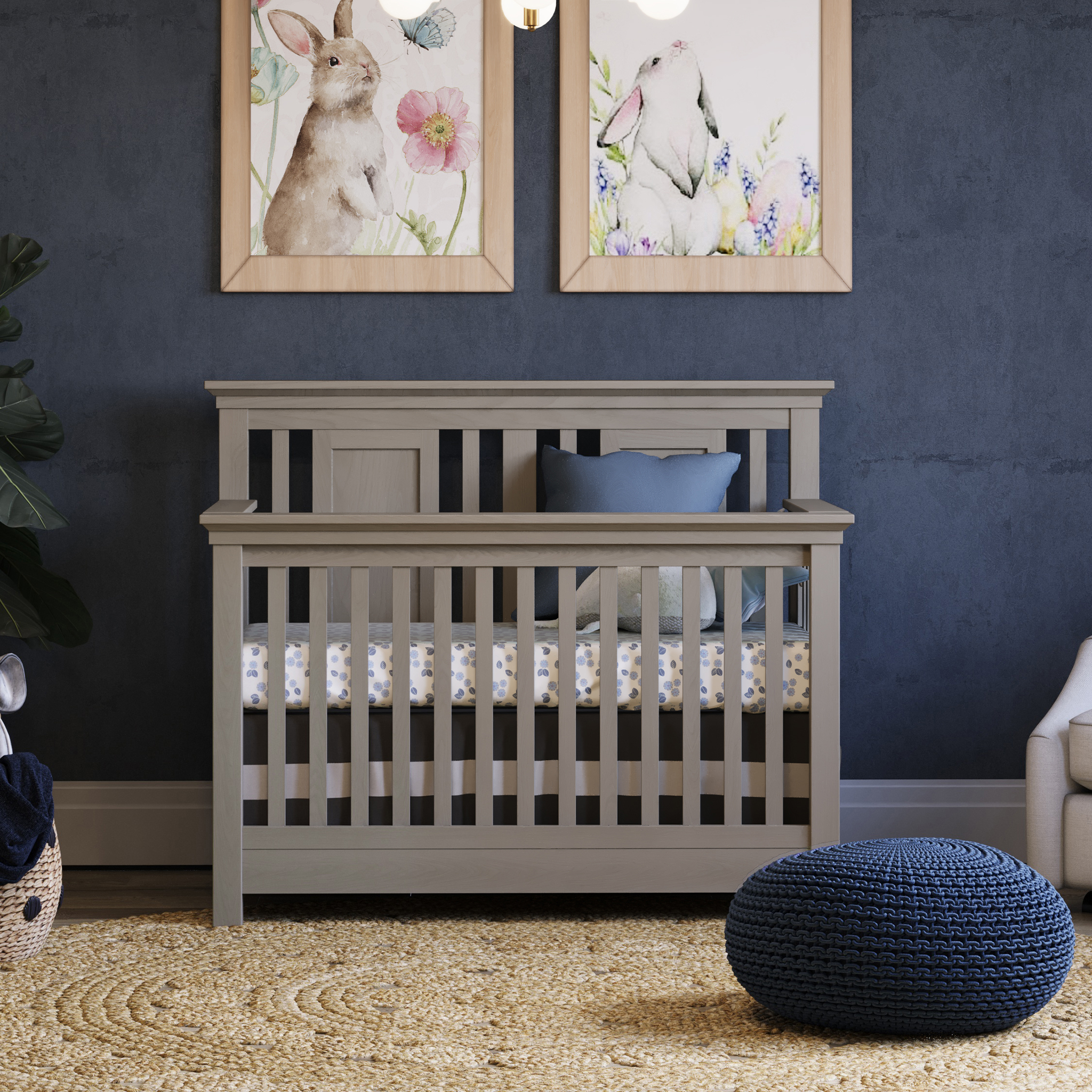 Romina Karisma Convertible Crib / Open Back - Tots to Teens Furniture